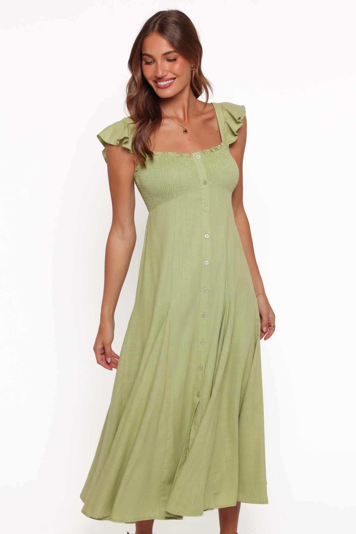 DRESSES Ryleigh Midi Dress - Green