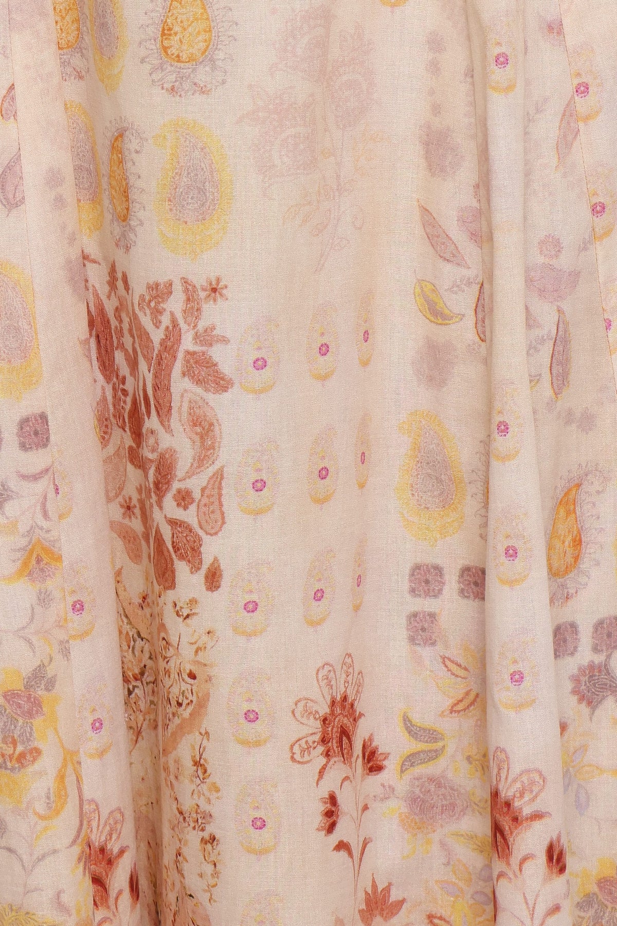 DRESSES Salma Maxi Dress - Cream Paisley