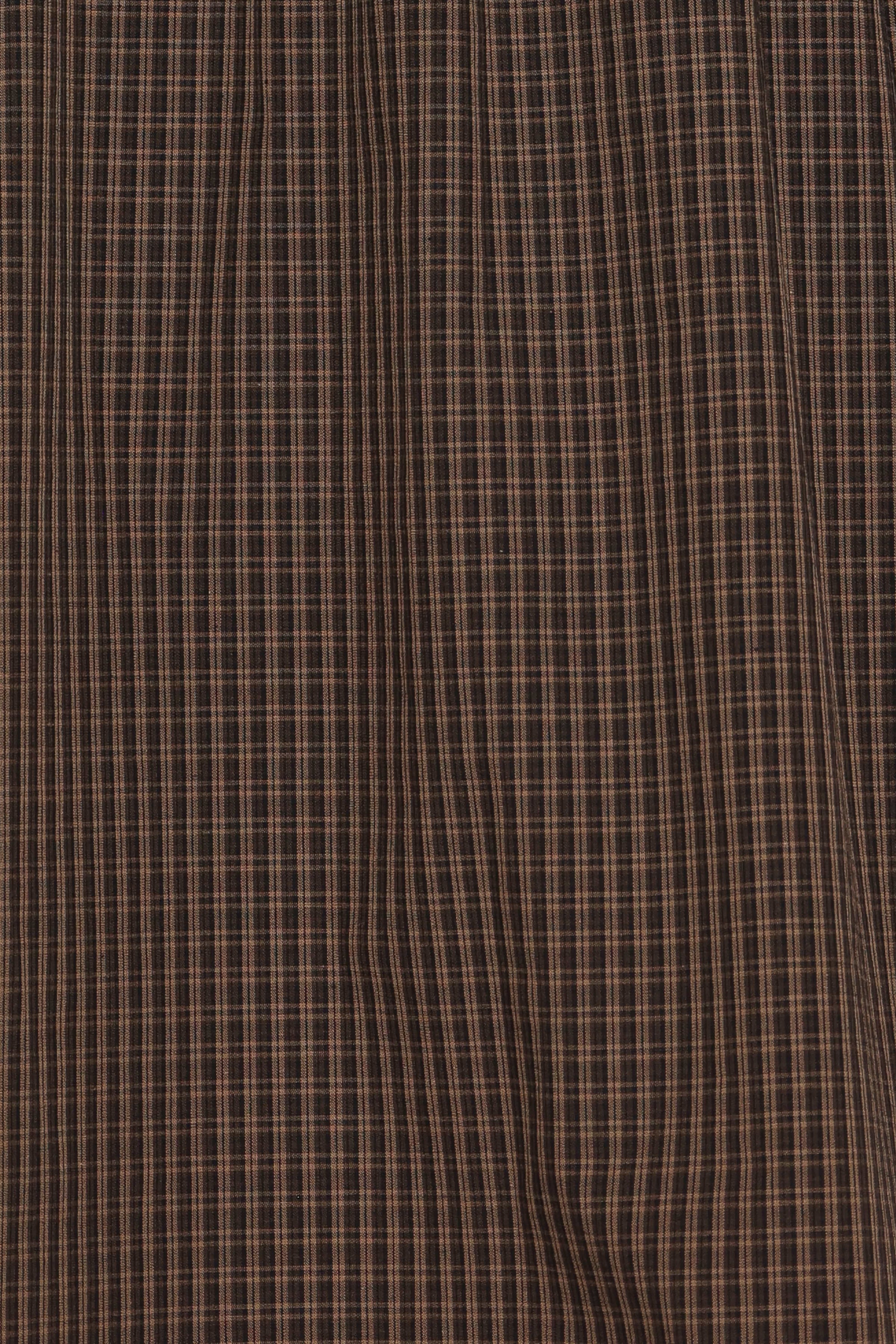 DRESSES Saraya Long Sleeve Mini Dress - Black Gingham