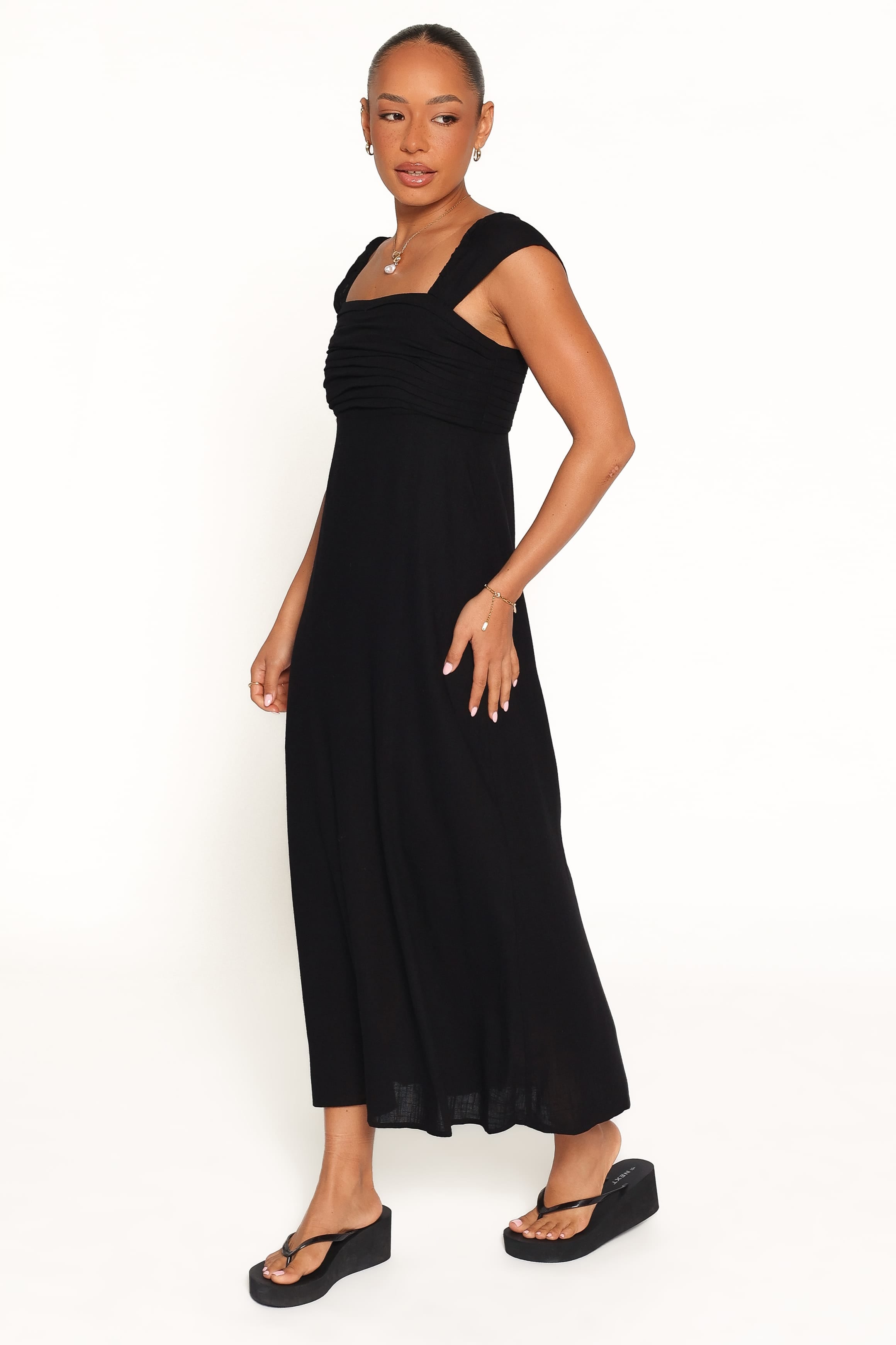 DRESSES Sirene Midi Dress - Black