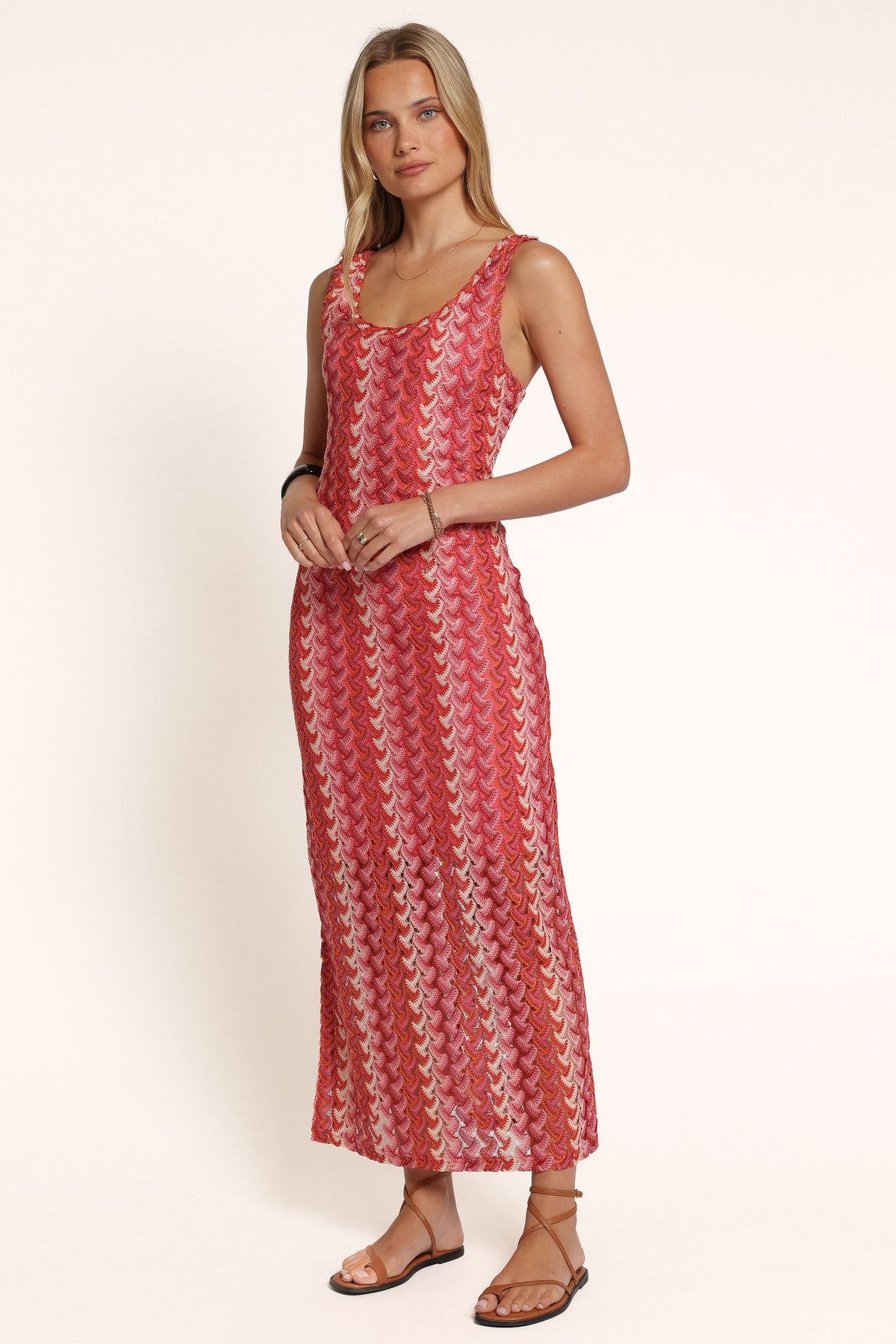 DRESSES Sommer Midi Dress - Red Multi