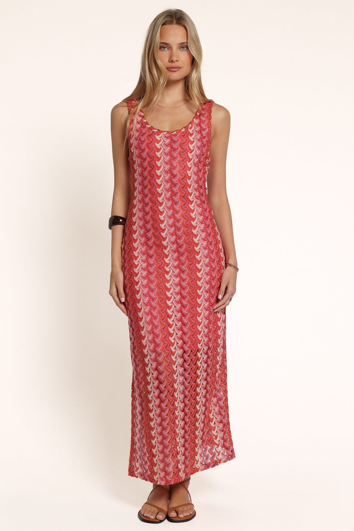 DRESSES Sommer Midi Dress - Red Multi
