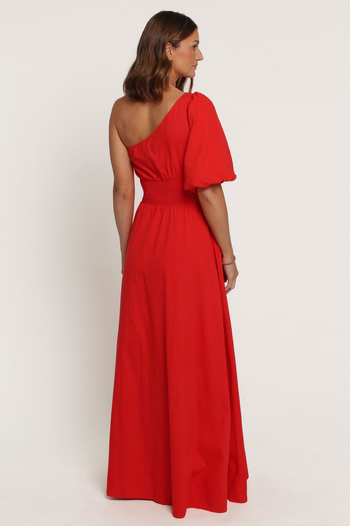 DRESSES Sonja One Shoulder Maxi Dress - Red