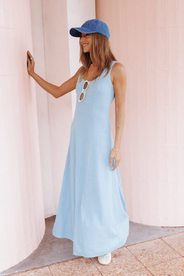 DRESSES Tatum Maxi Dress - Blue