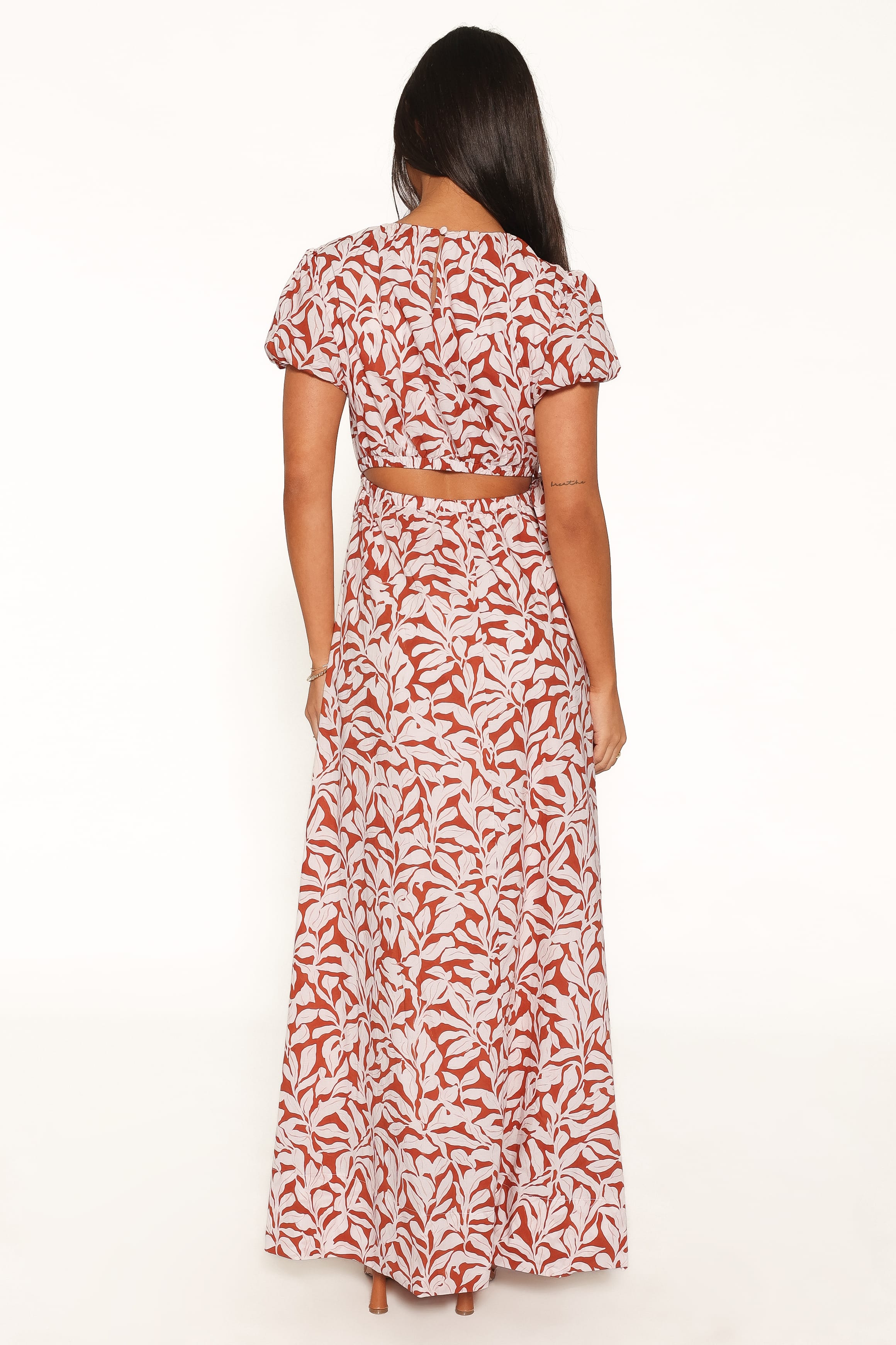 DRESSES Toria Maxi Dress - Red Floral
