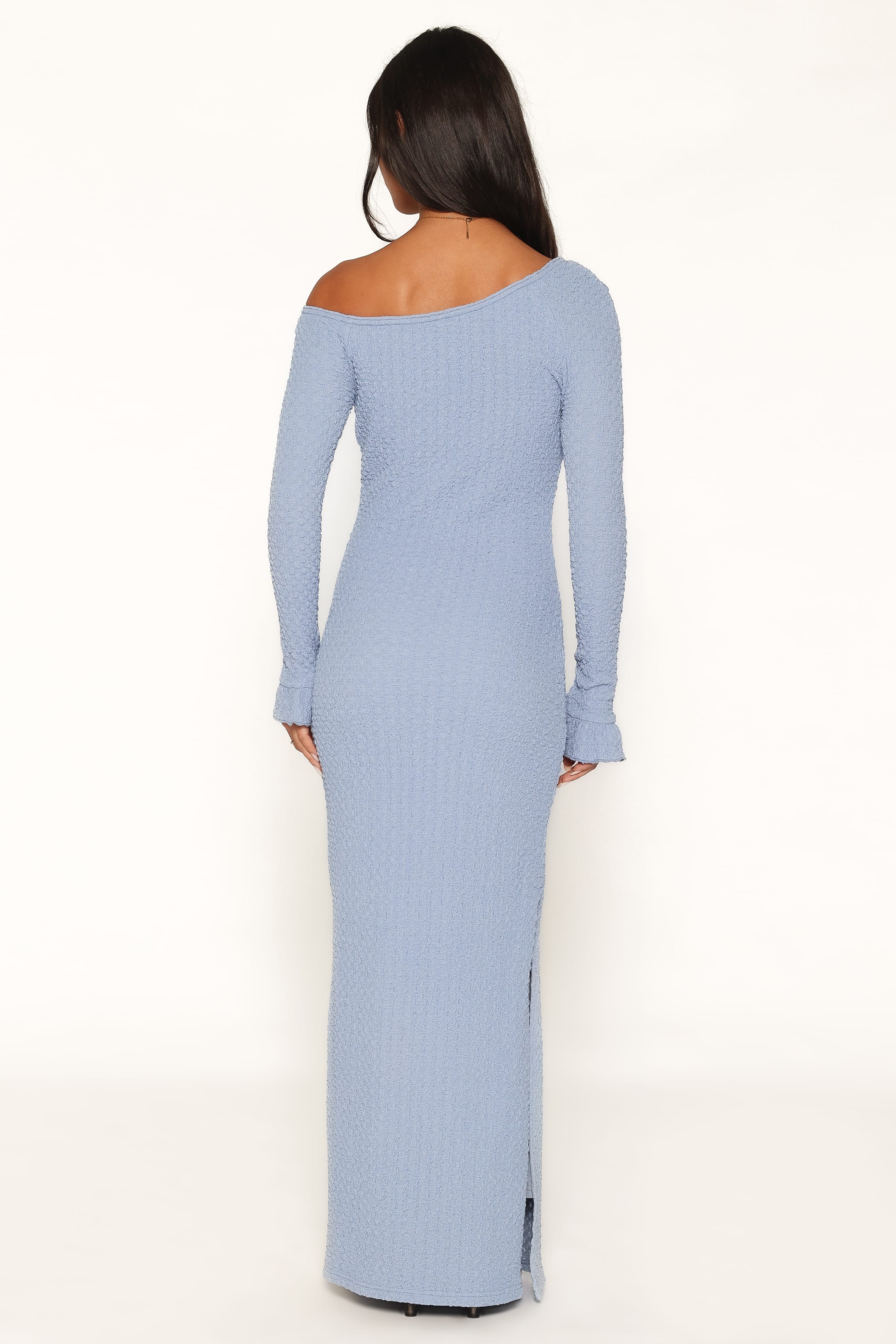 DRESSES Velma Long Sleeve Maxi Dress - Blue