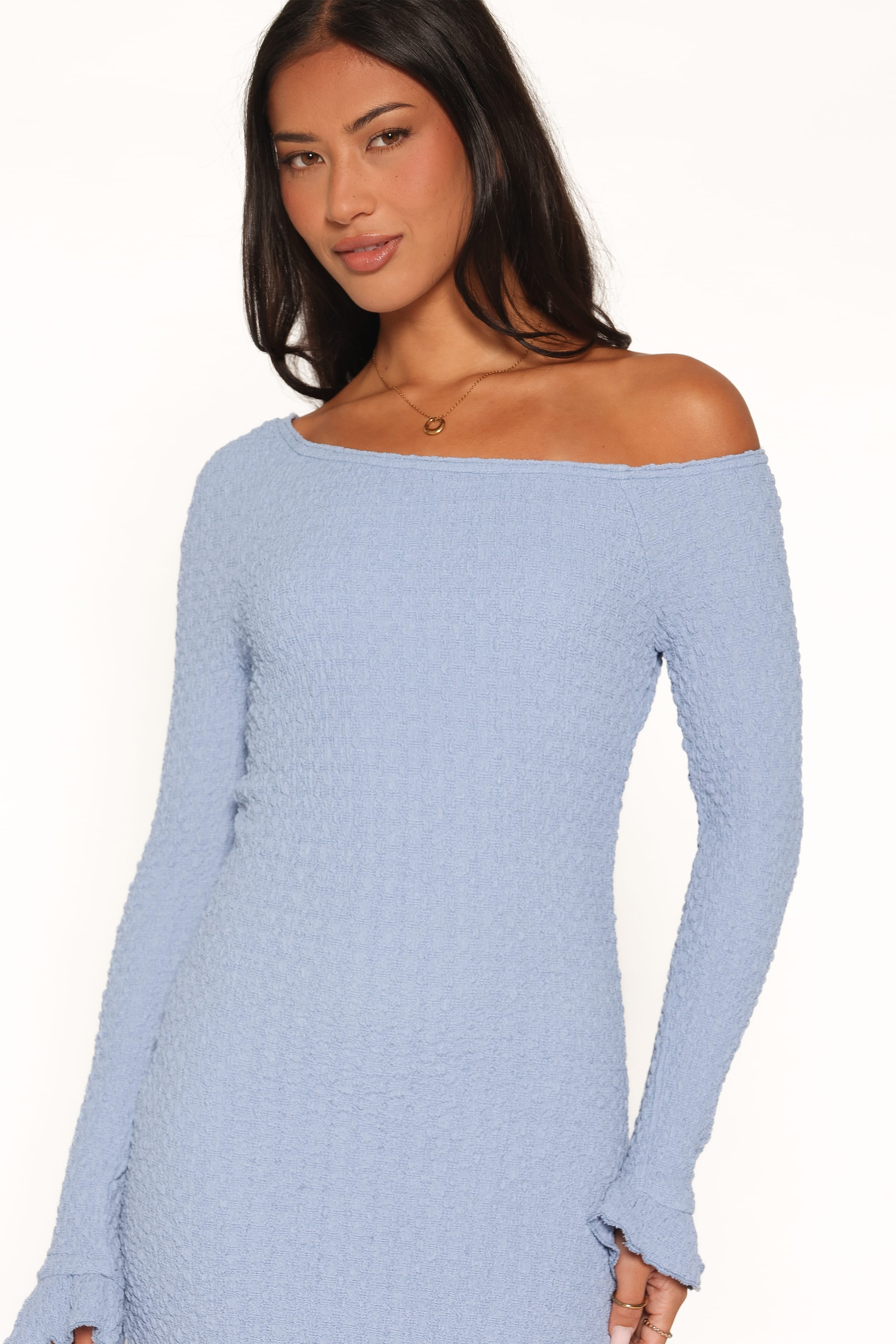 DRESSES Velma Long Sleeve Maxi Dress - Blue