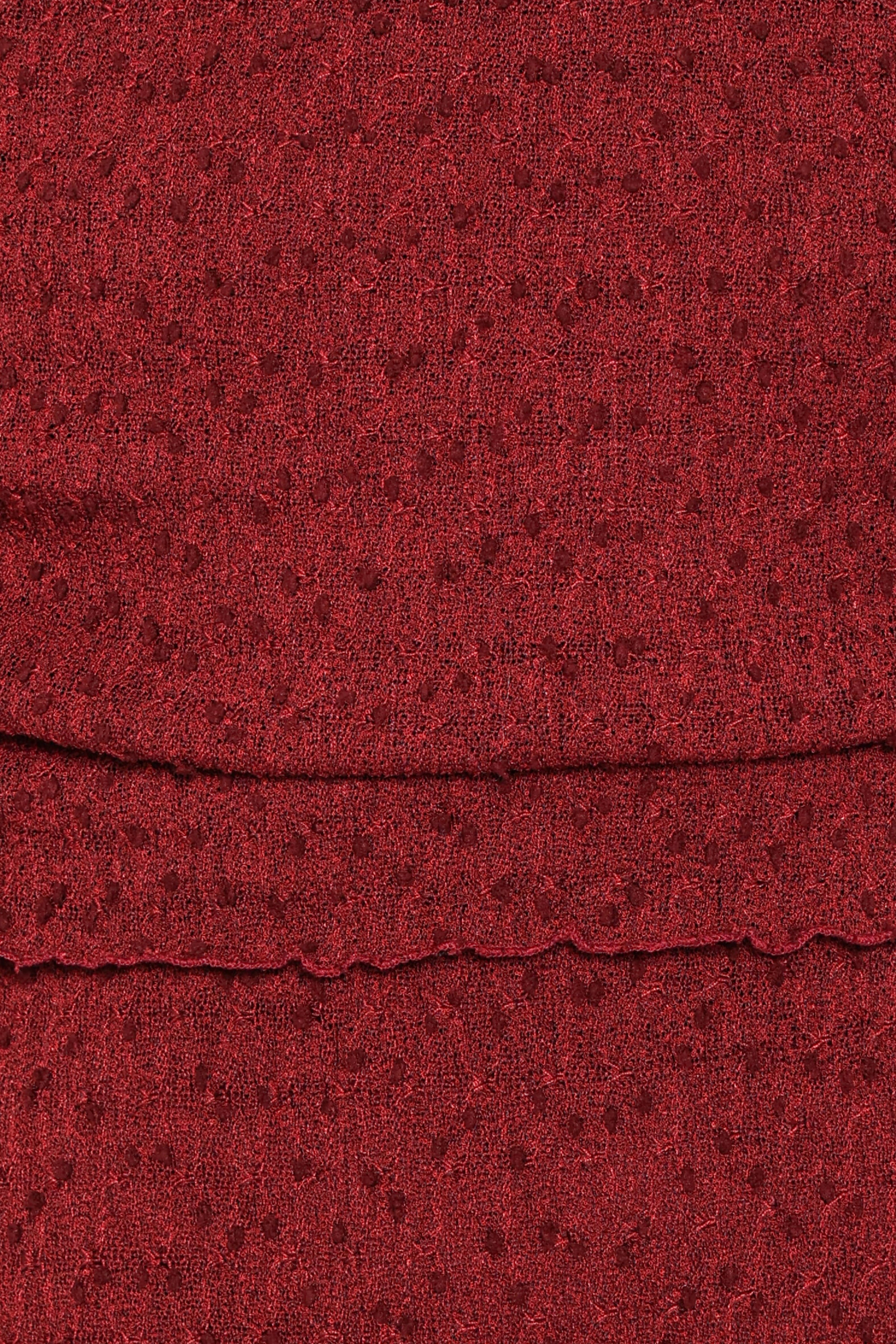 DRESSES Wilma Off Shoulder Dress - Burgundy