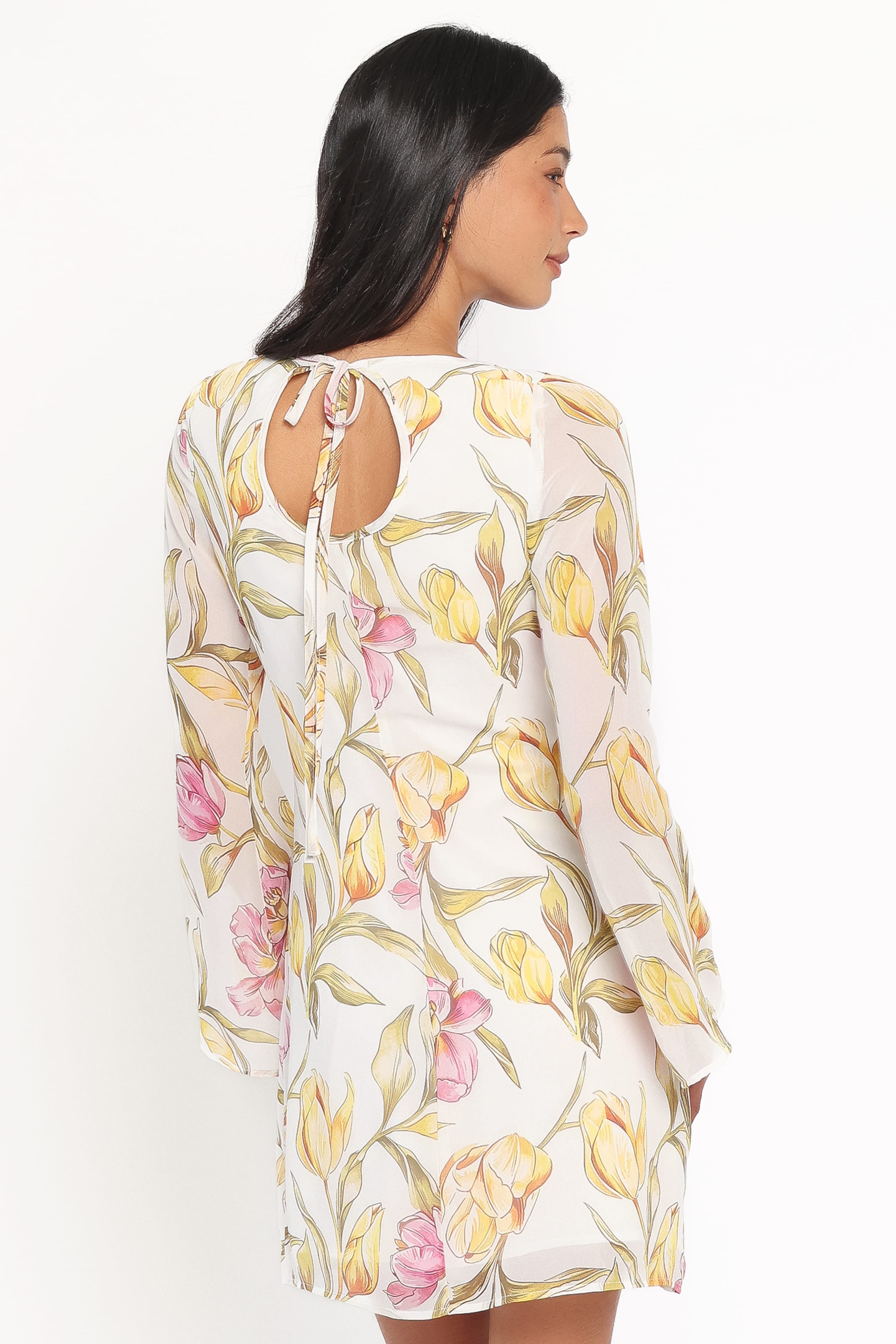 DRESSES Wynona Mini Dress - Yellow Floral