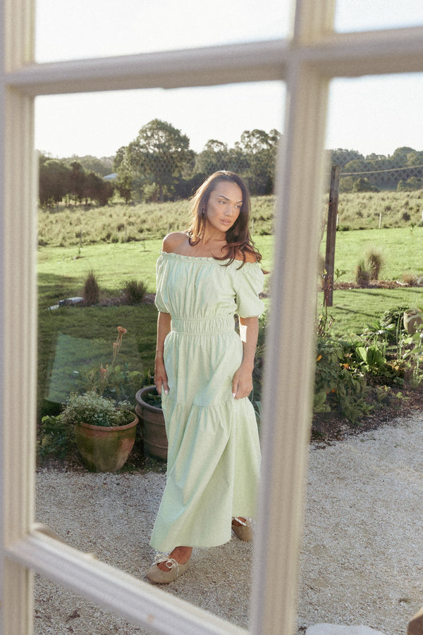 DRESSES Zarline Maxi Dress - Sage Green