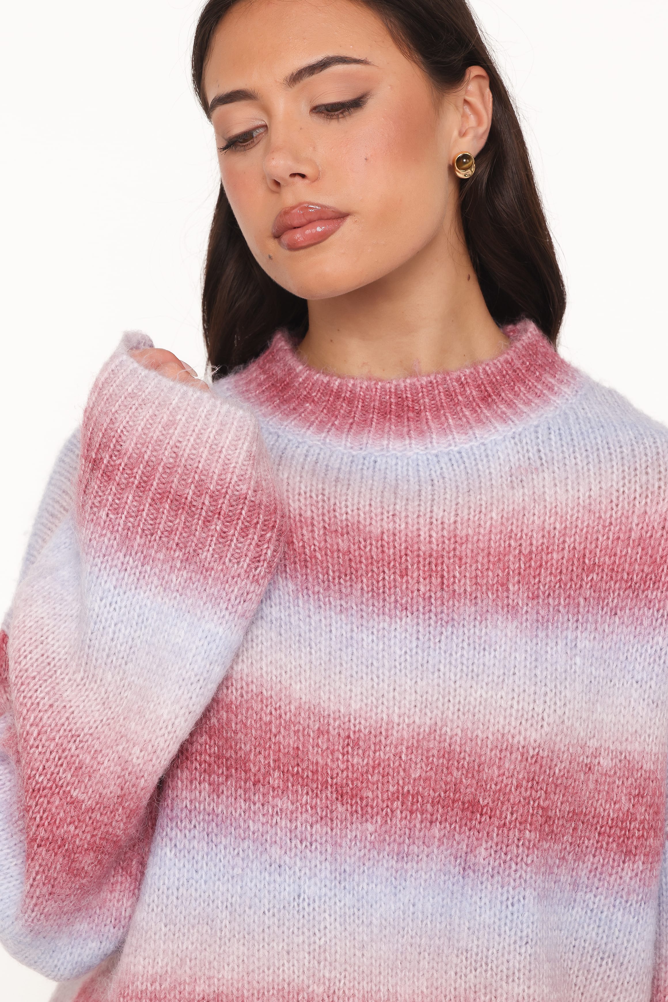 KNITWEAR Joy Knit Sweater - Blue Ombre