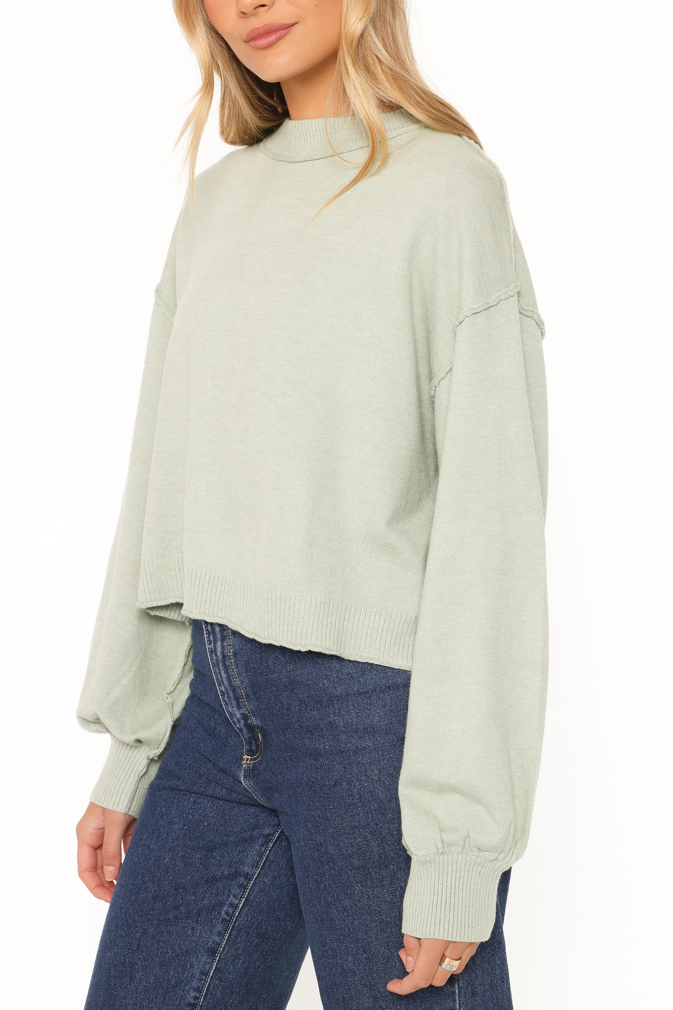 KNITWEAR Marcia Sweater - Green Matcha