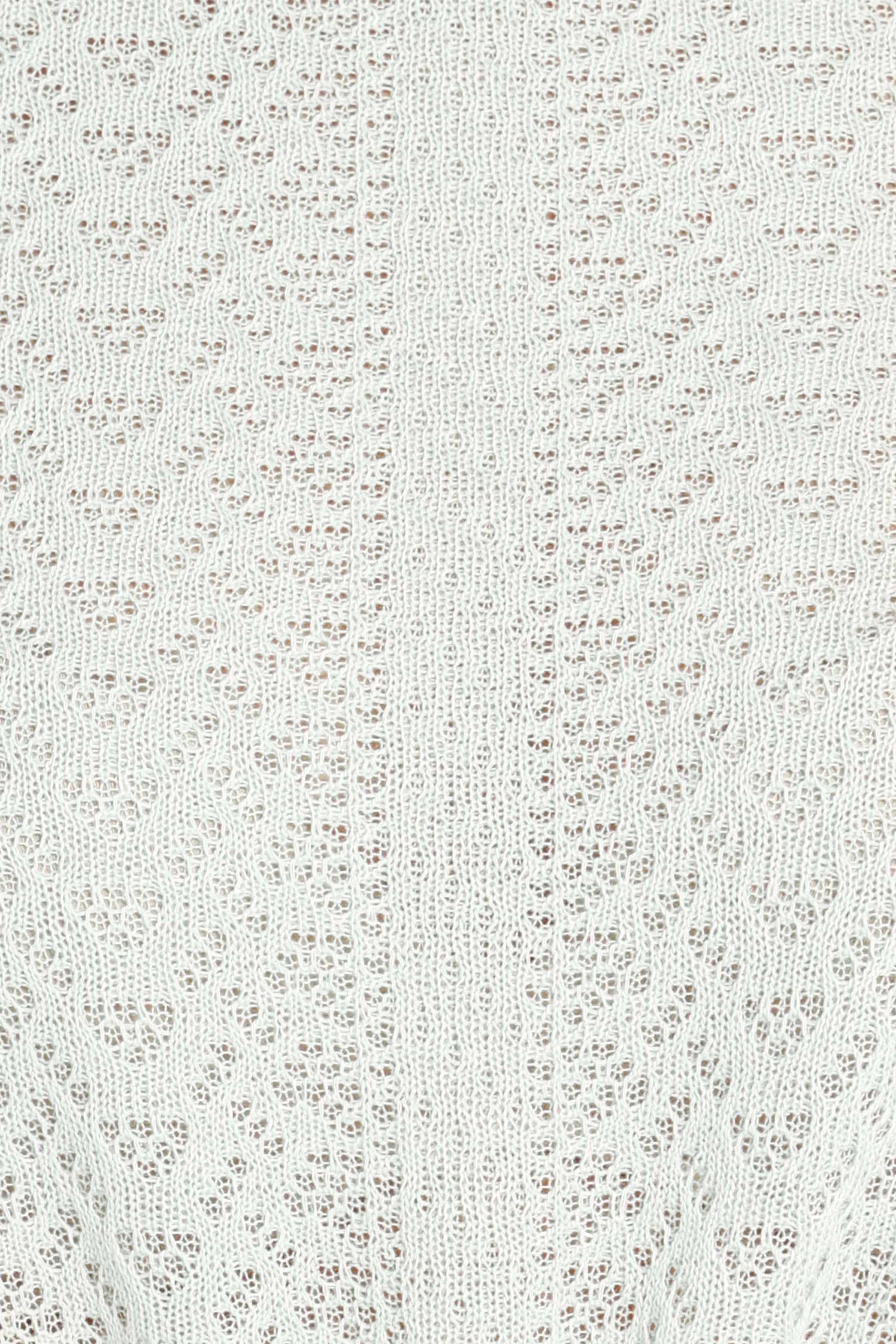 KNITWEAR Saorla Lightweight Pointelle Sweater - Sage