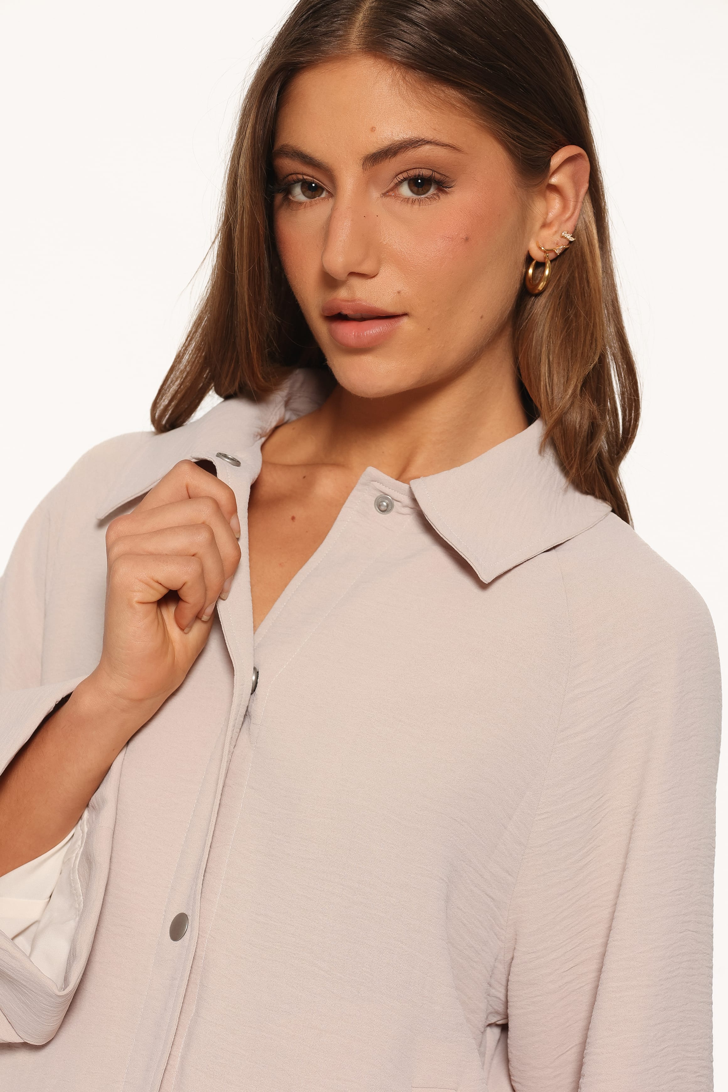 OUTERWEAR Jordana Lighweight Jacket - Beige