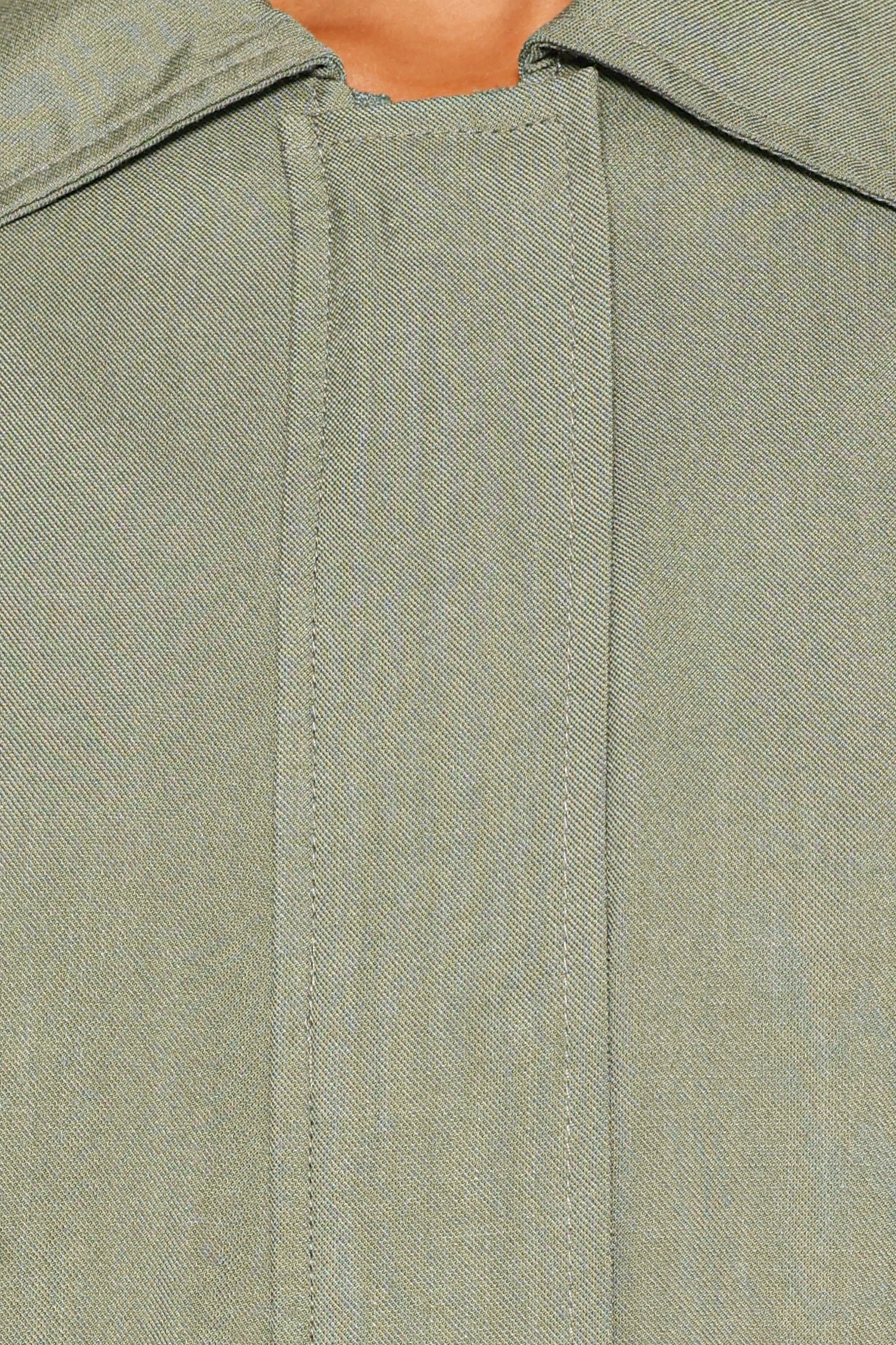 OUTERWEAR Julie Bubble Hem Jacket - Green