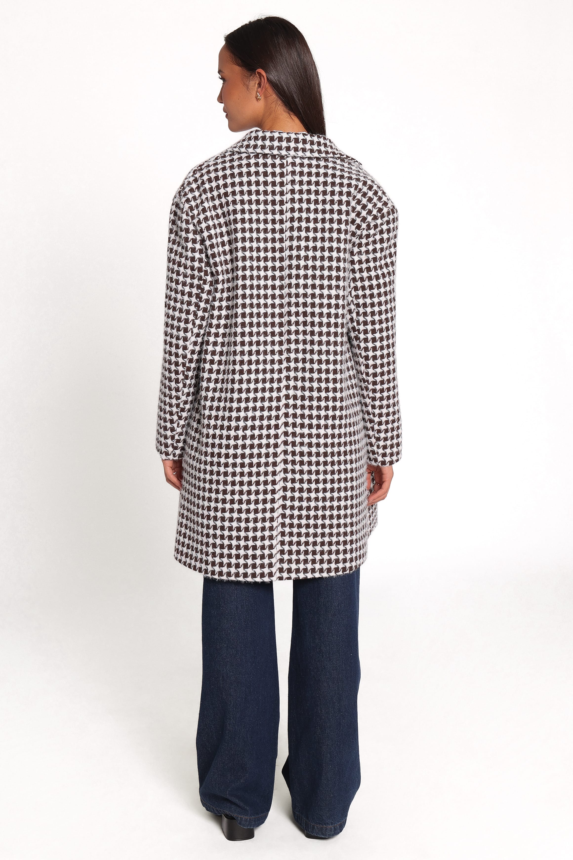 OUTERWEAR Rylie Car Coat - Brown Plaid