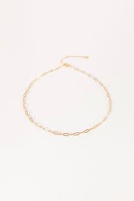 ACCESSORIES @Abbie Necklace - Gold