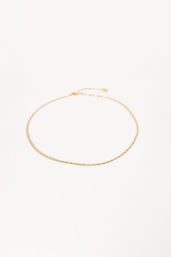 ACCESSORIES @Abbie Necklace - Gold