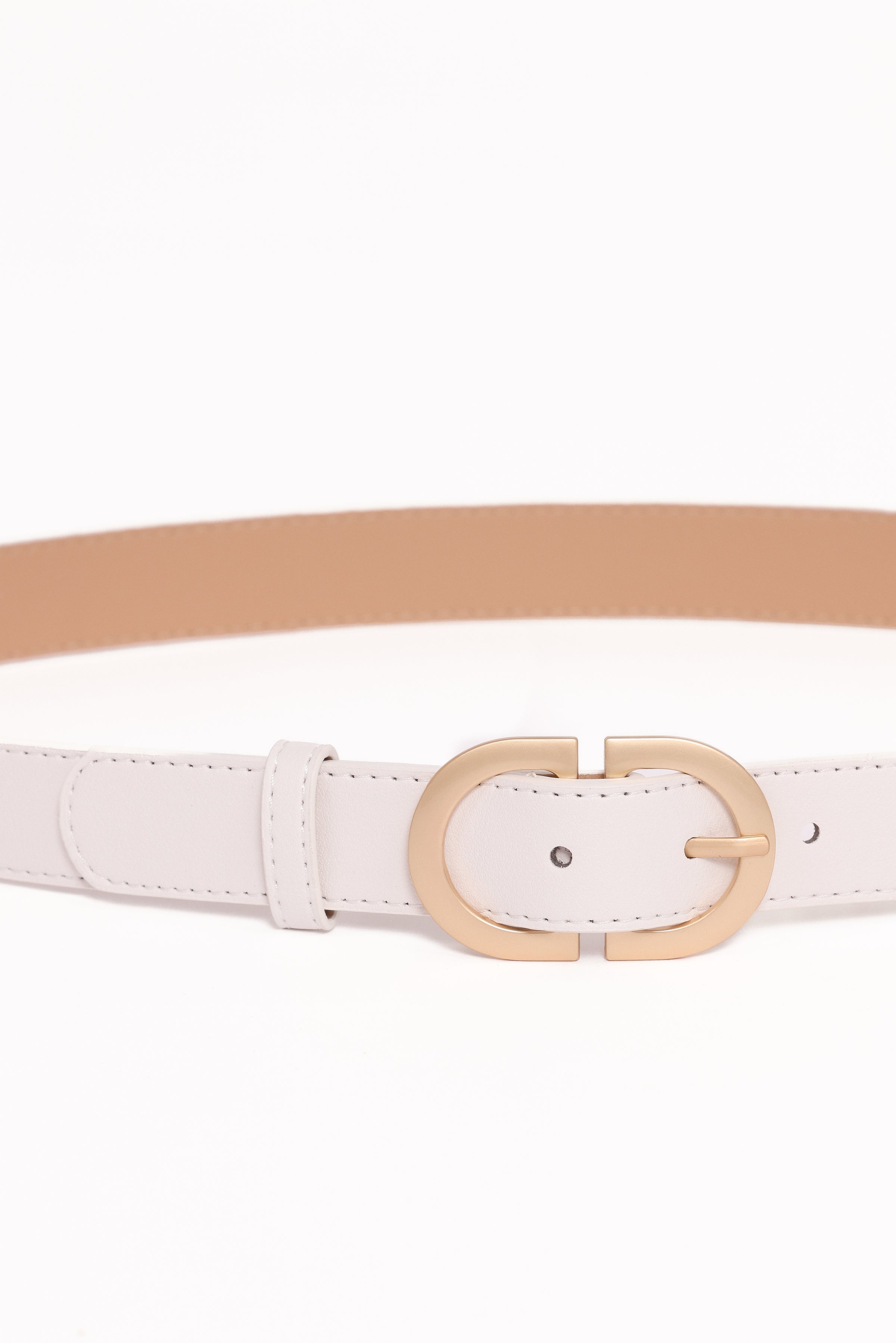ACCESSORIES Abbott Belt - White
