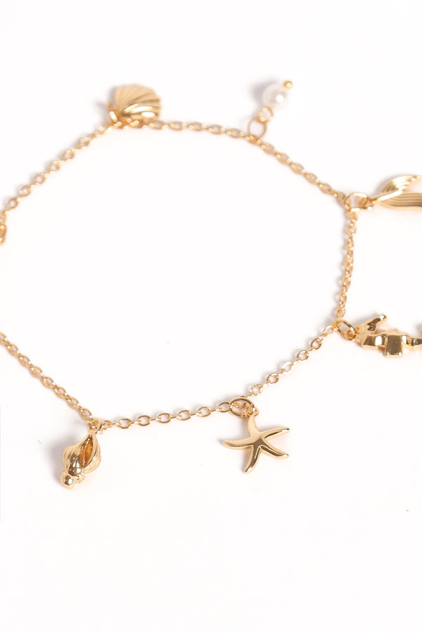 ACCESSORIES Alex Charm Bracelet - Gold