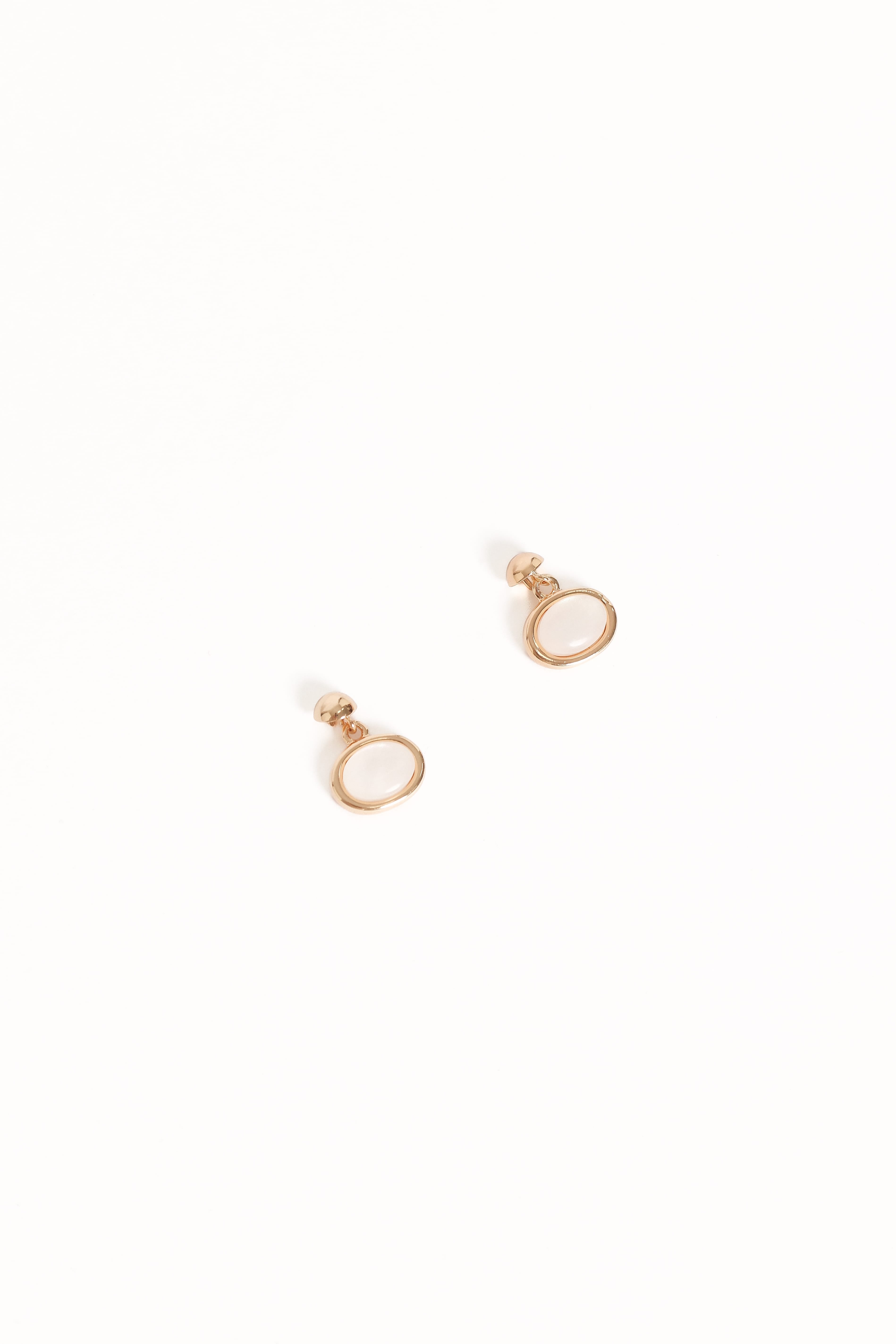 ACCESSORIES Alina Earrings - Gold/White