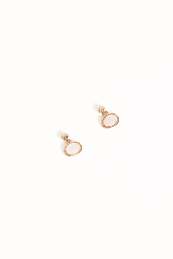 ACCESSORIES Alina Earrings - Gold/White