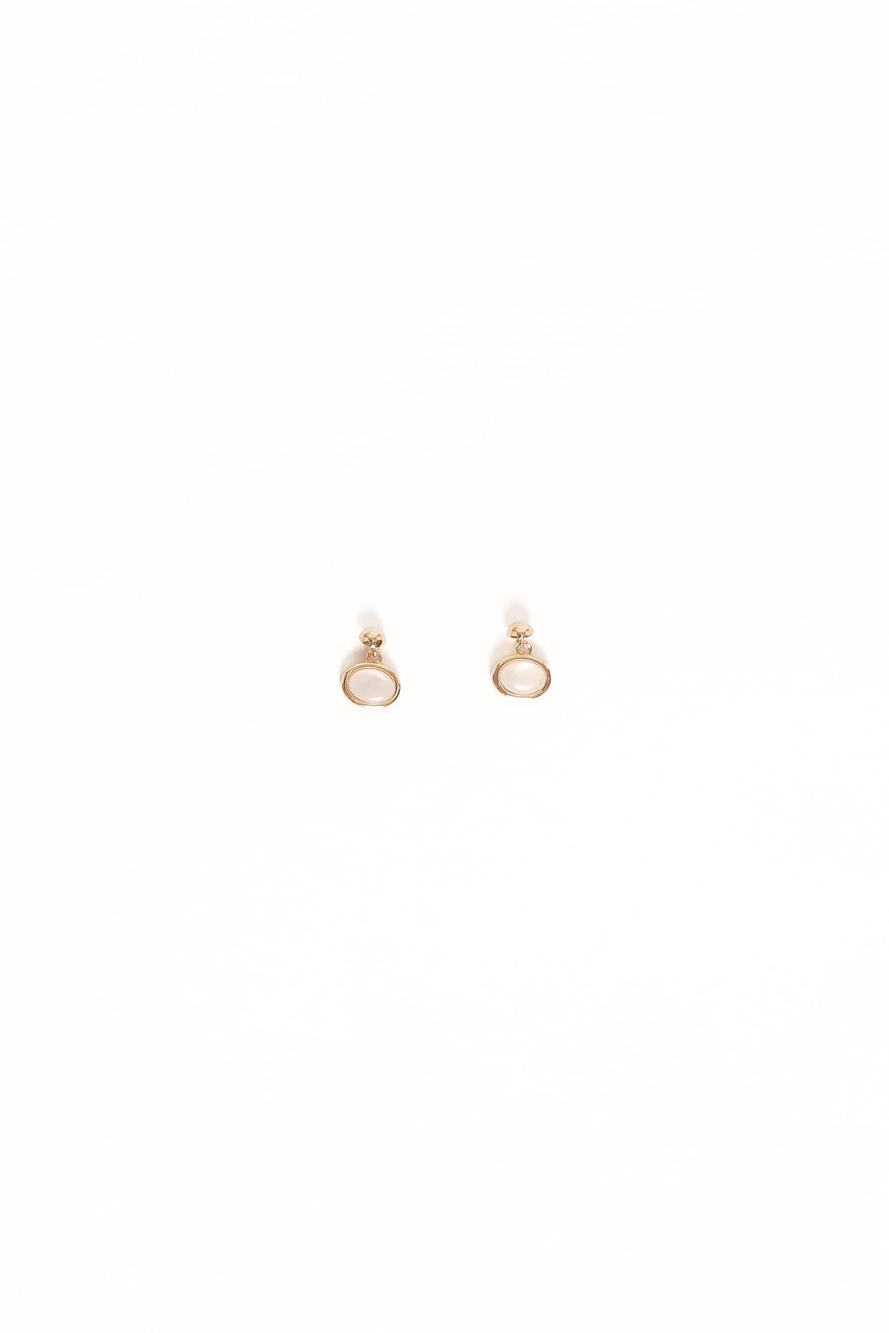 ACCESSORIES Alina Earrings - Gold/White