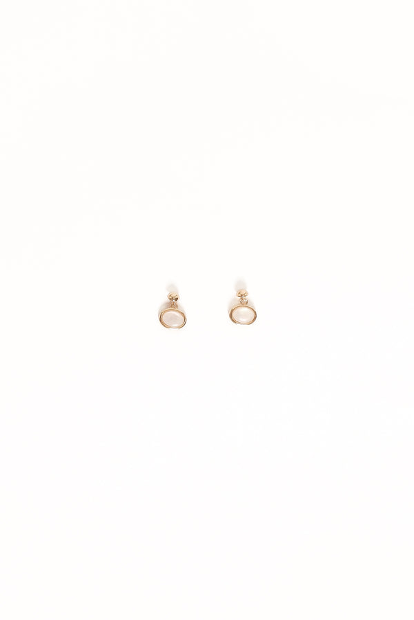 ACCESSORIES Alina Earrings - Gold/White