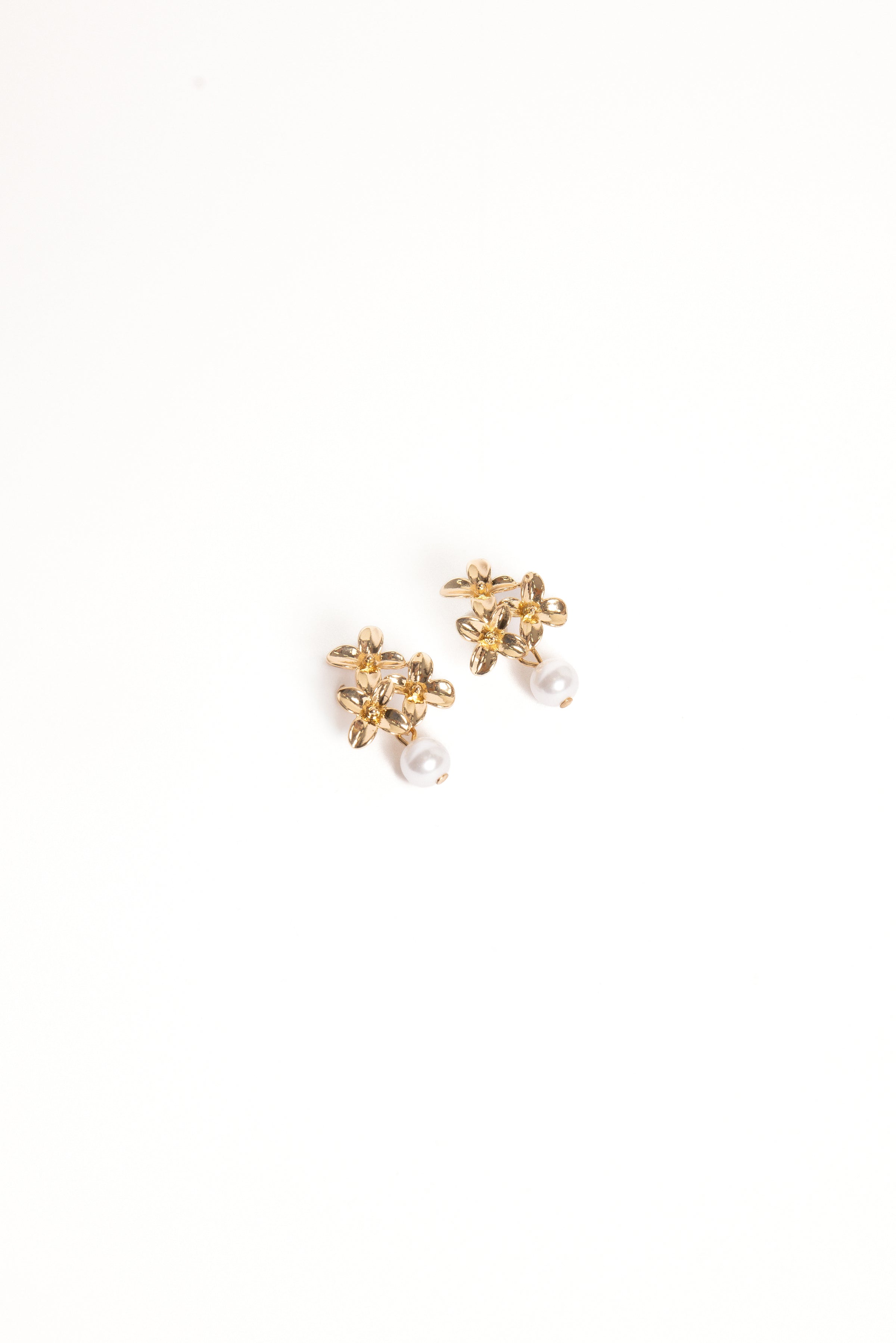 ACCESSORIES Amani Earrings - Gold/Pearl