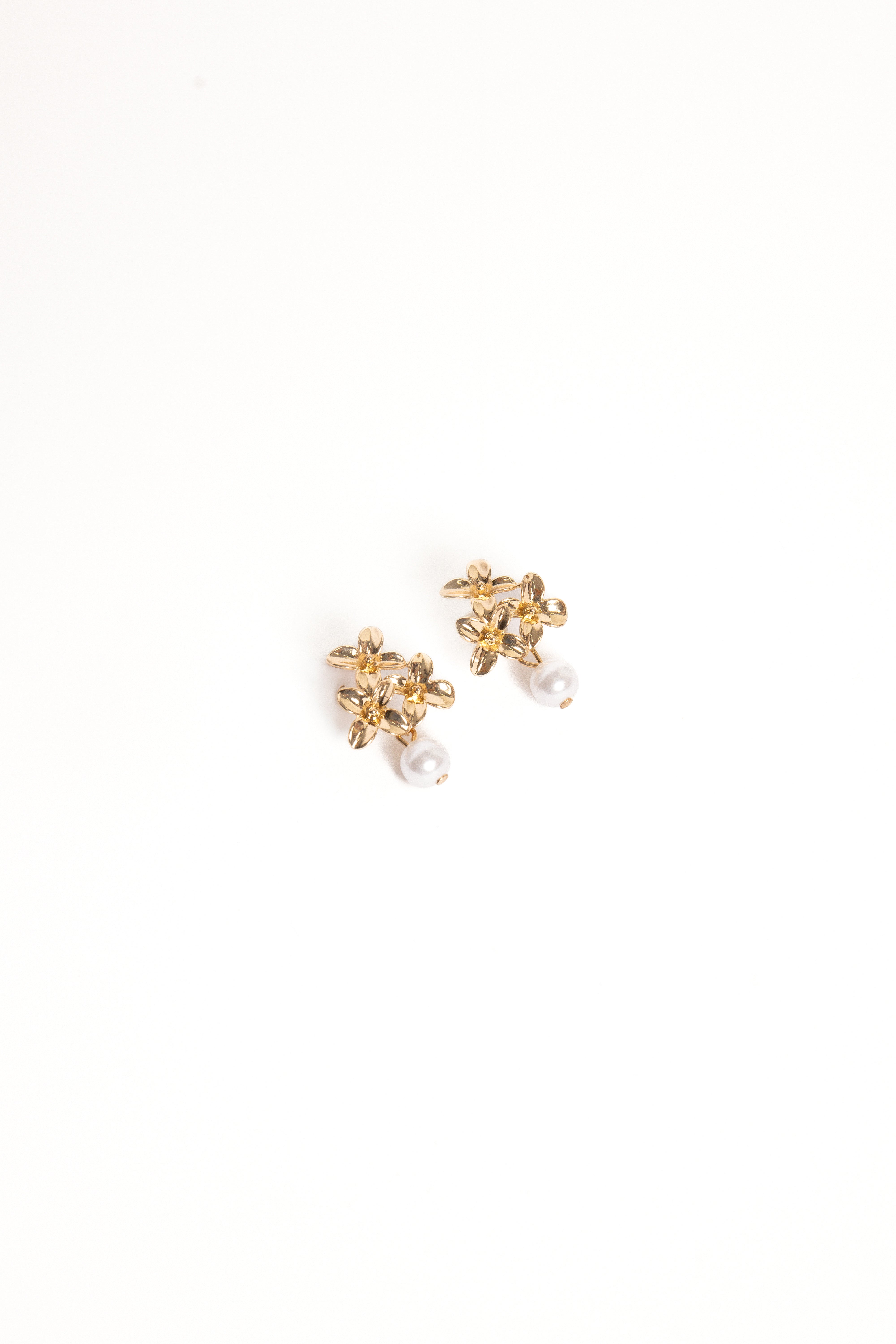 ACCESSORIES Amani Earrings - Gold/Pearl
