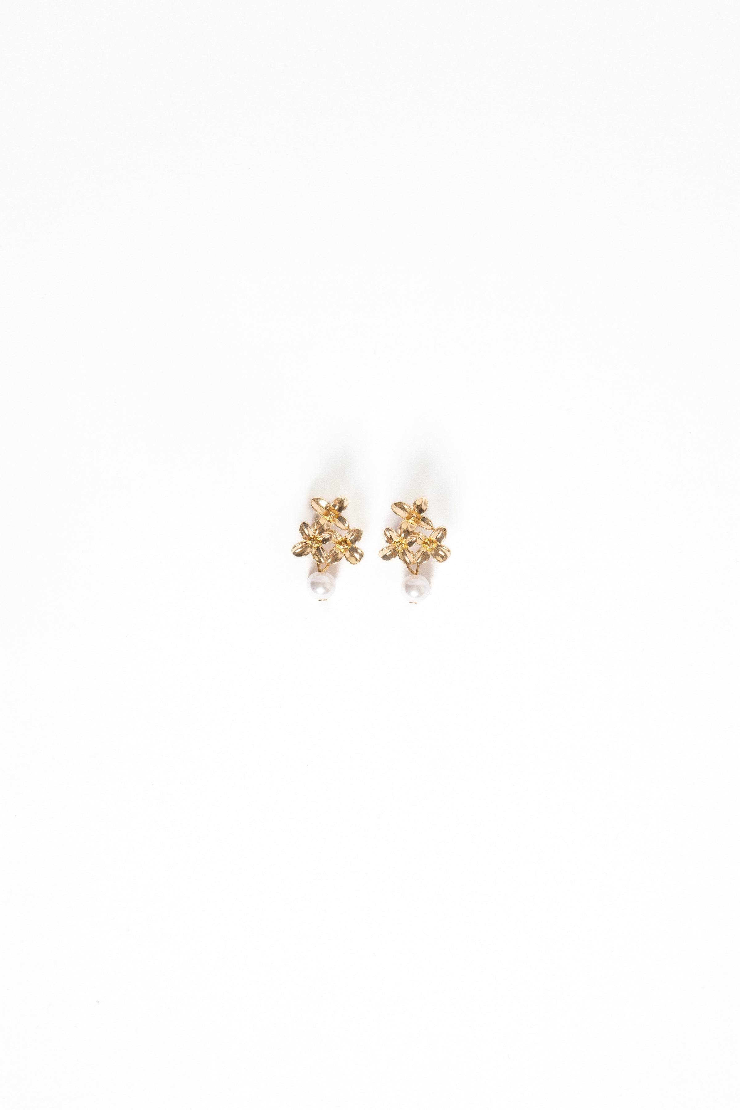 ACCESSORIES Amani Earrings - Gold/Pearl
