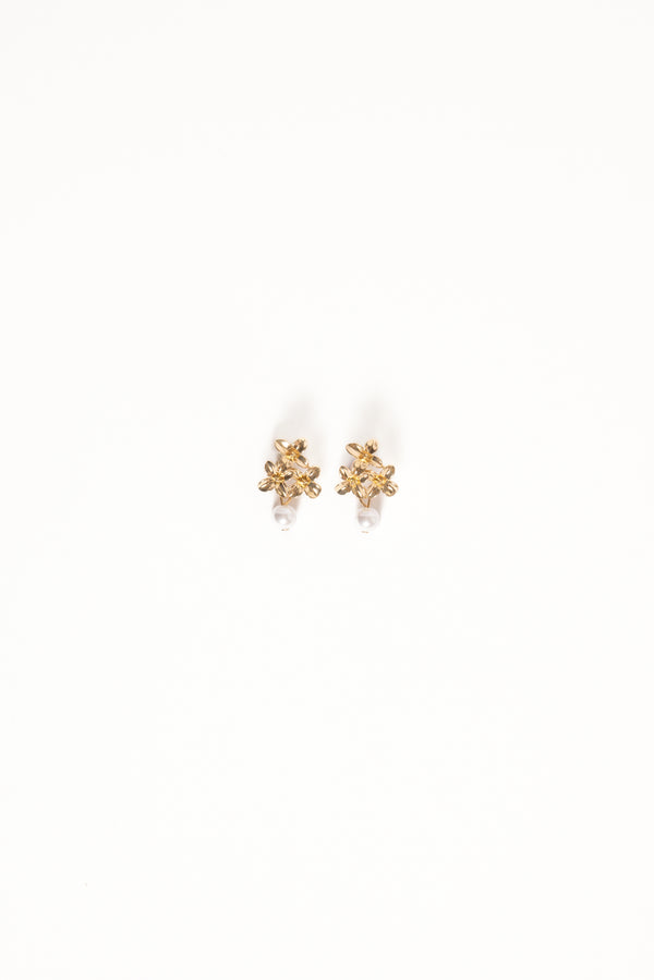 ACCESSORIES Amani Earrings - Gold/Pearl