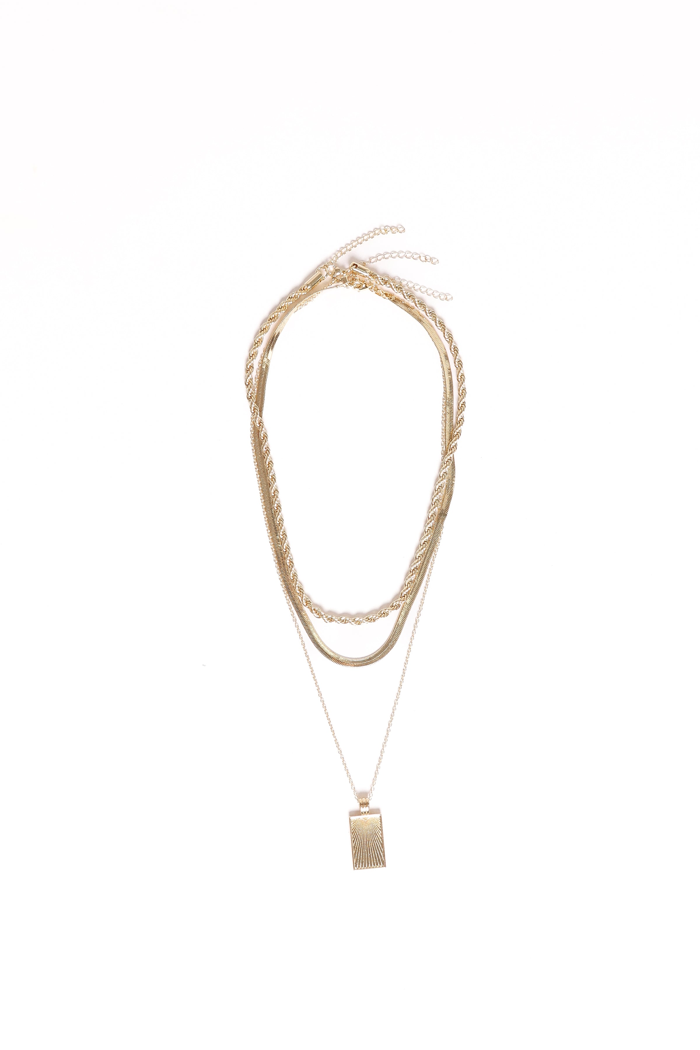 ACCESSORIES Amber Necklace - Gold