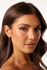 ACCESSORIES Anisa Hoop Earrings - Gold
