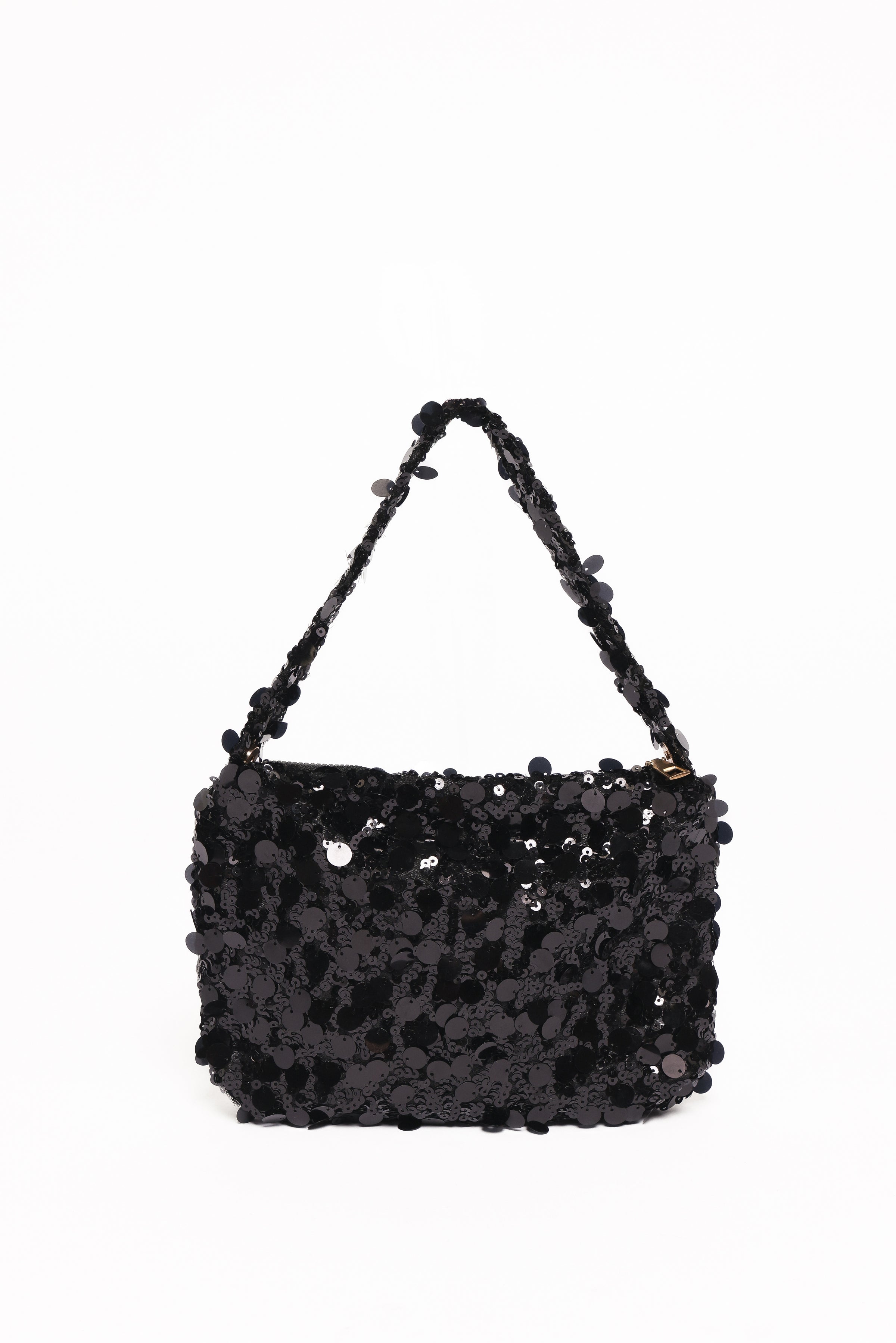 ACCESSORIES Annika Sequin Shoulder Bag - Black