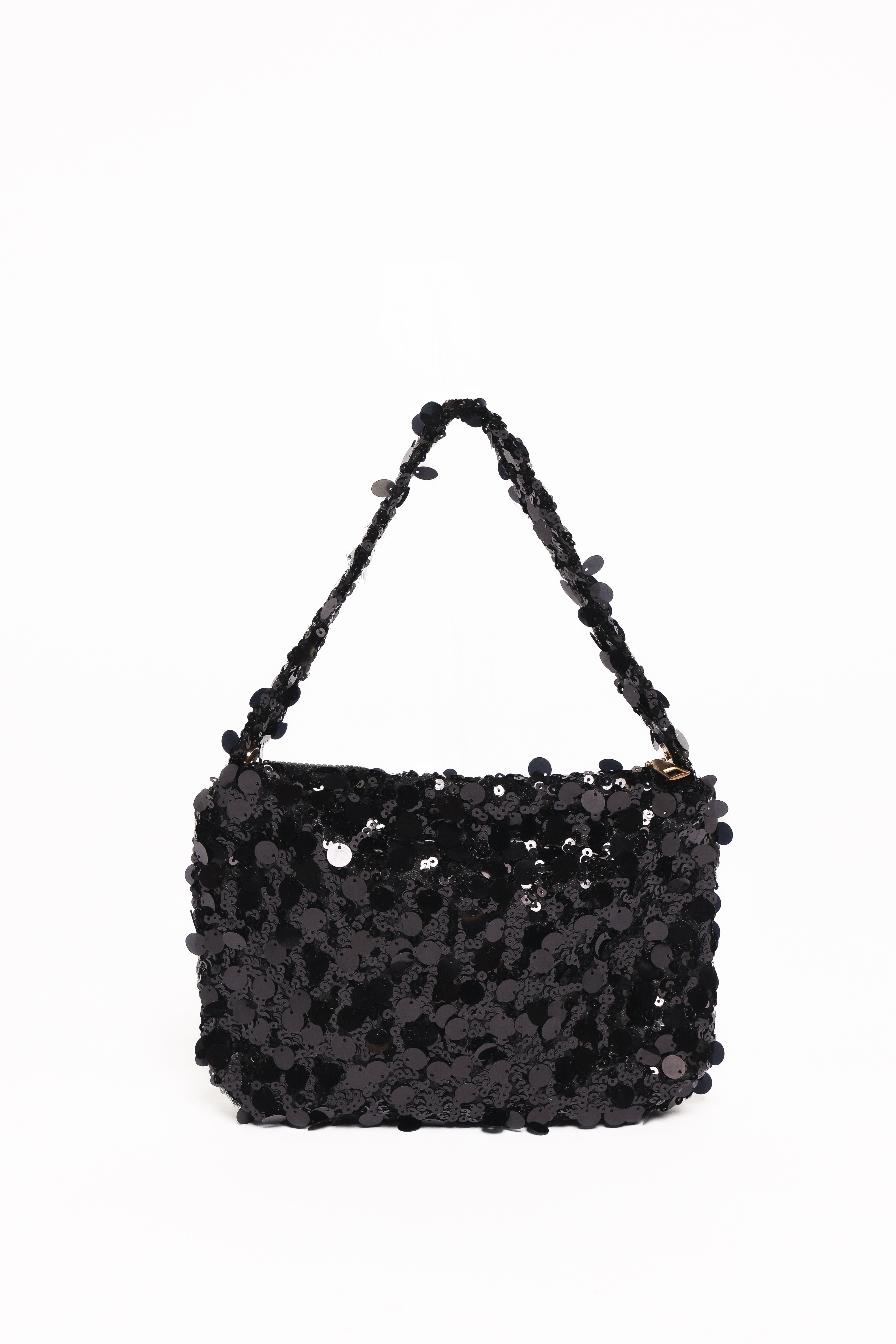 ACCESSORIES Annika Sequin Shoulder Bag - Black