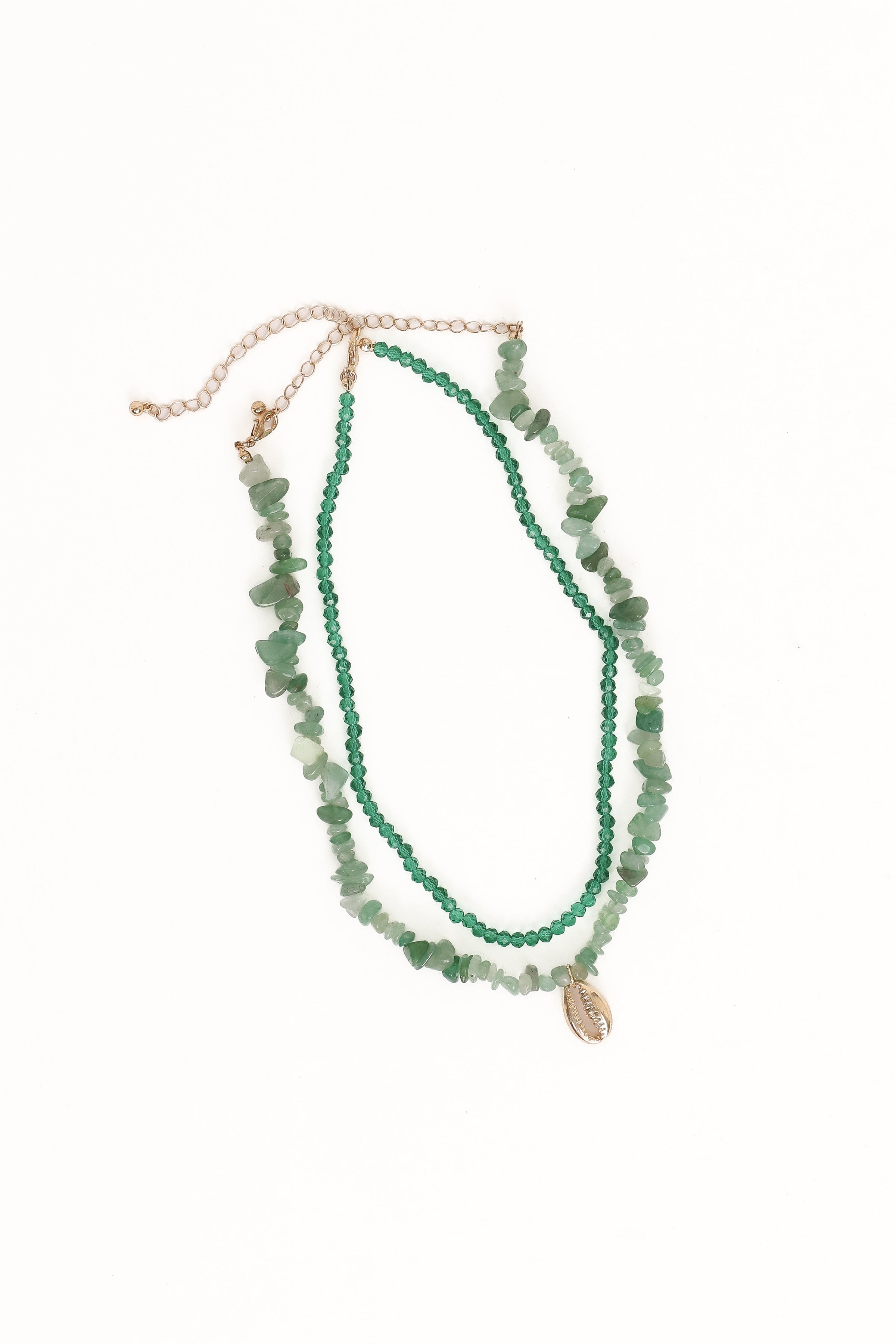 ACCESSORIES Aquaria Necklace Set - Green