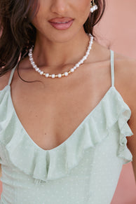 ACCESSORIES Arden Necklace - Pearl