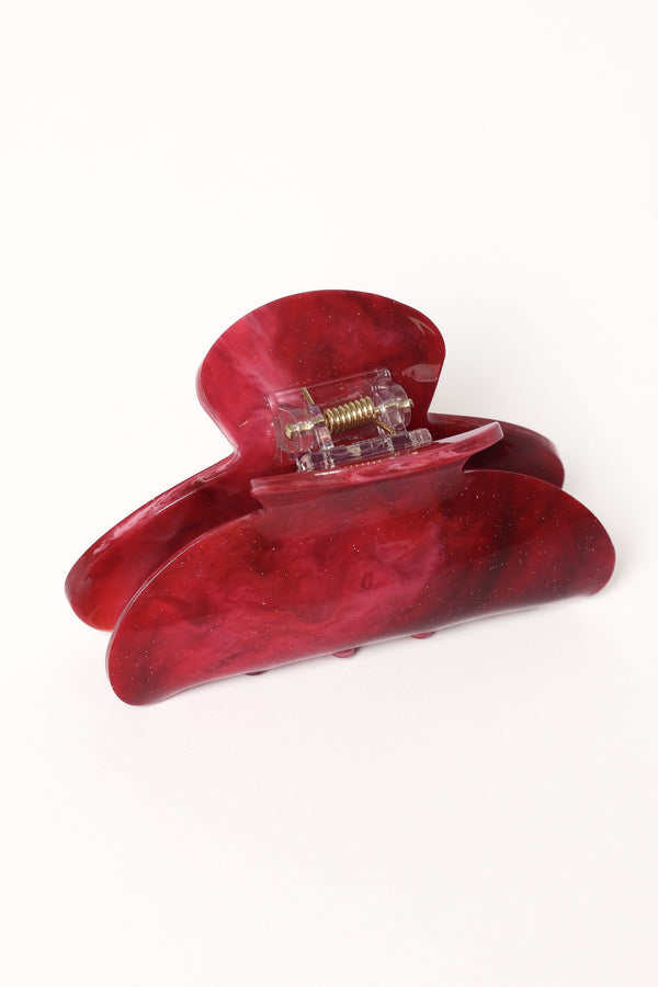 ACCESSORIES Ashe Hairclip - Cherry
