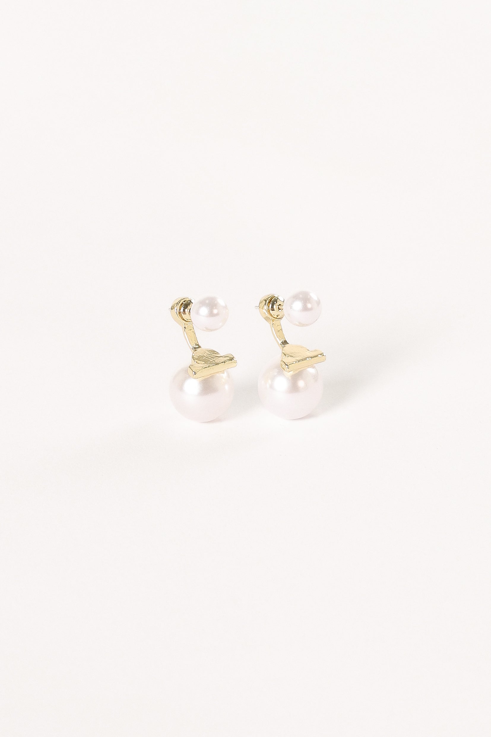ACCESSORIES @Astrid Pear Earrings - Gold