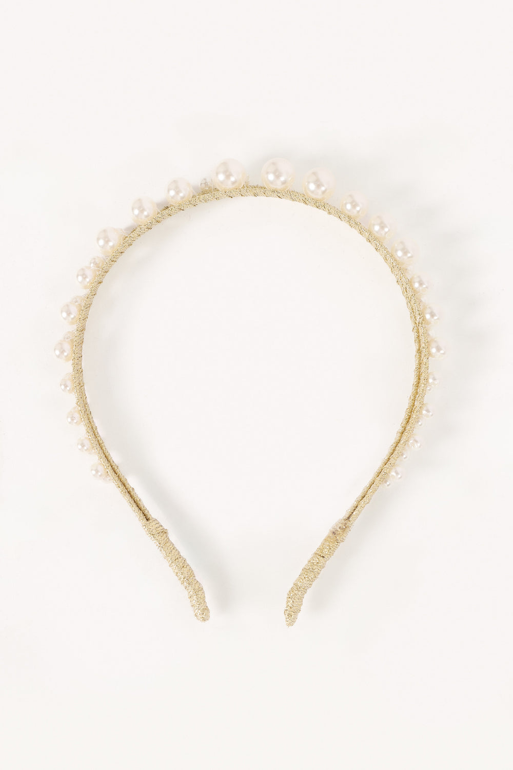 ACCESSORIES @Baylee Headband - Pearl