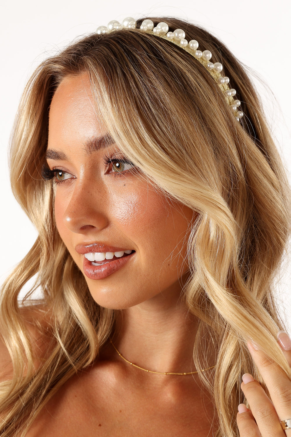 ACCESSORIES @Baylee Headband - Pearl