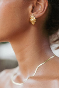 ACCESSORIES Bermuda Earrings - Gold