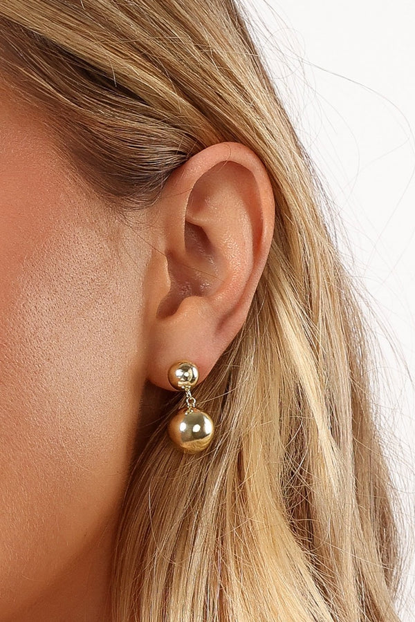 ACCESSORIES @Bettie Earrings - Gold