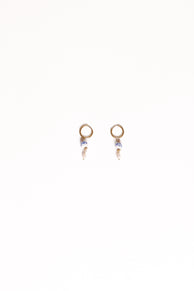 ACCESSORIES Bree Earrings - Blue/Pearl