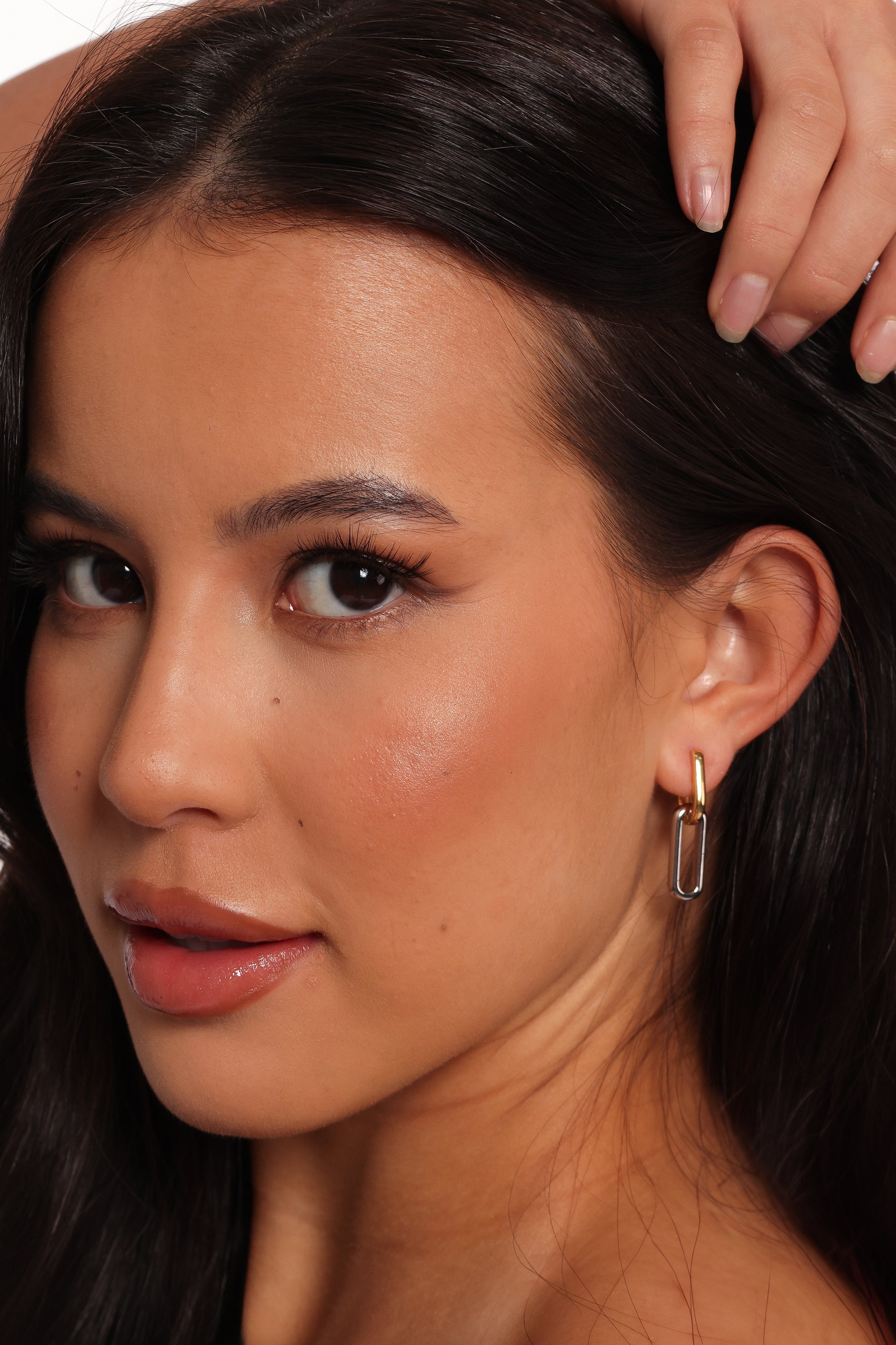 ACCESSORIES Bronte Chain Earrings - Gold/Silver