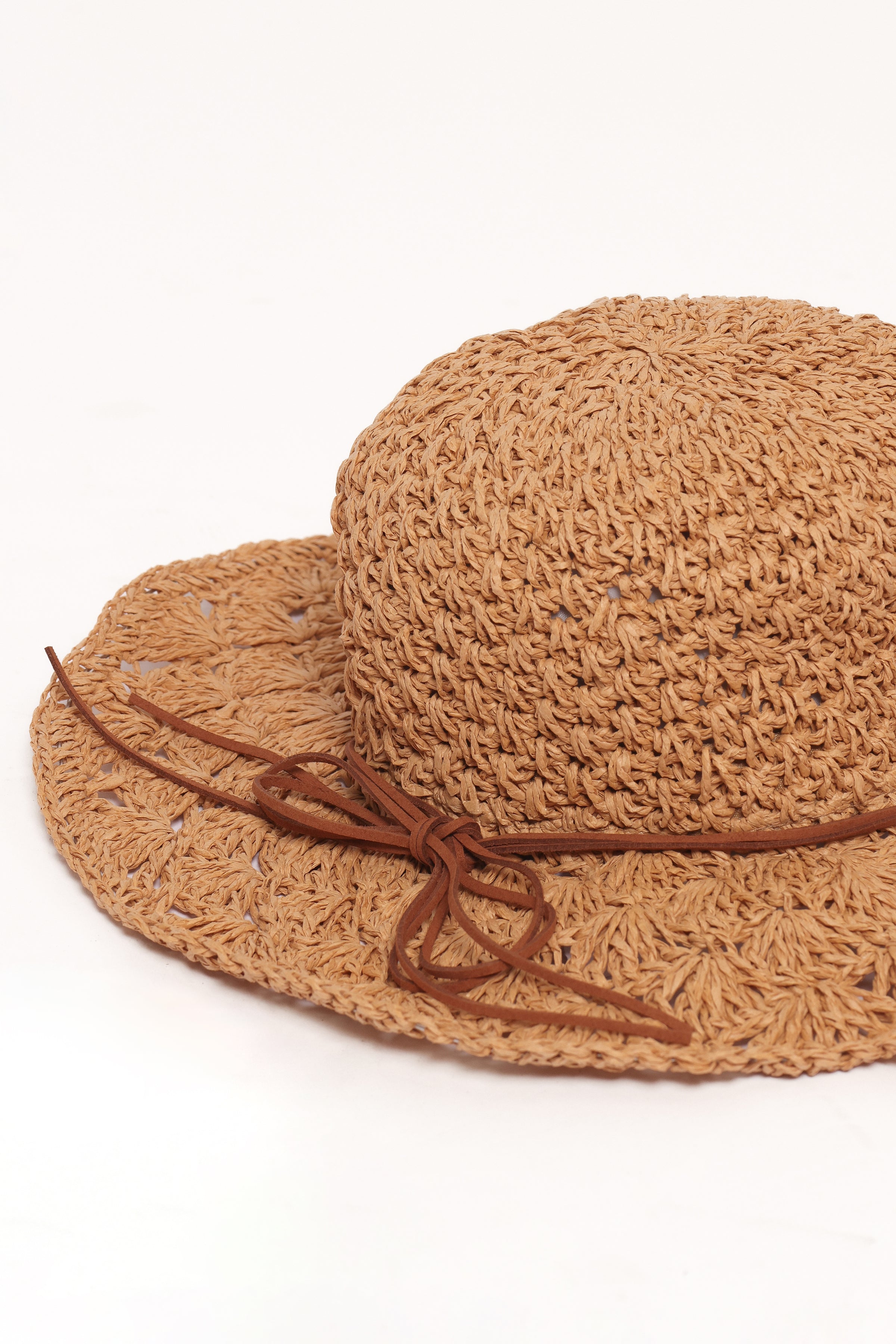 ACCESSORIES Brooke Straw Hat - Tan