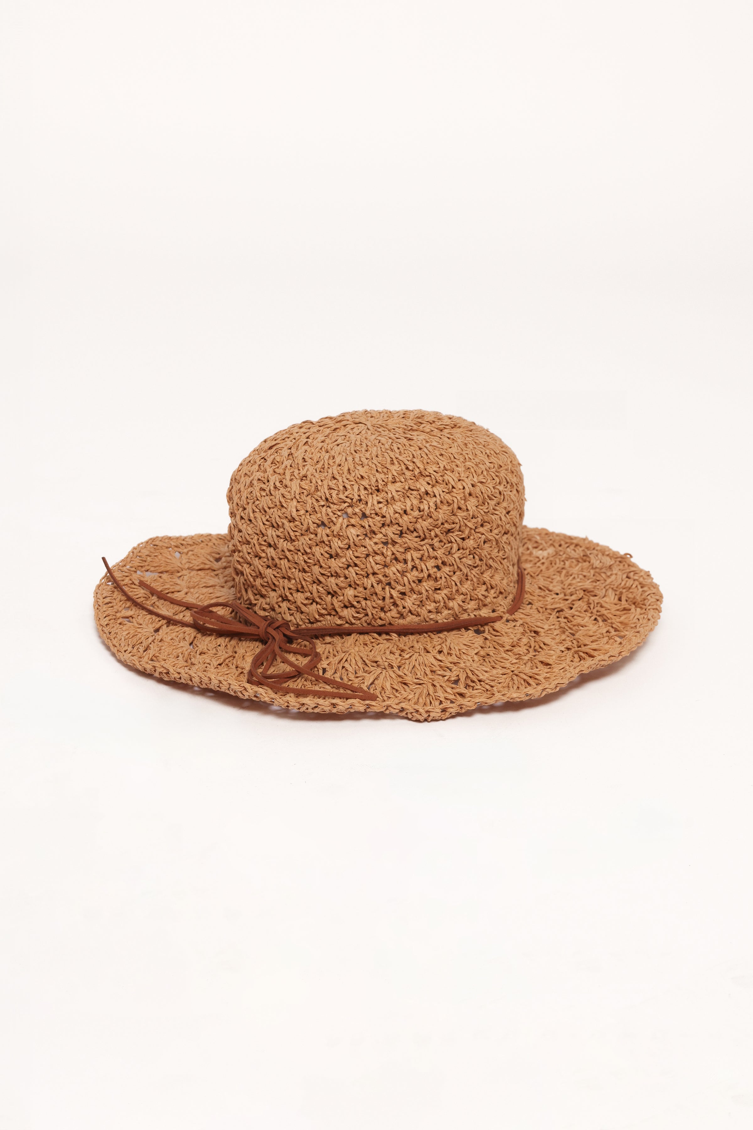 ACCESSORIES Brooke Straw Hat - Tan