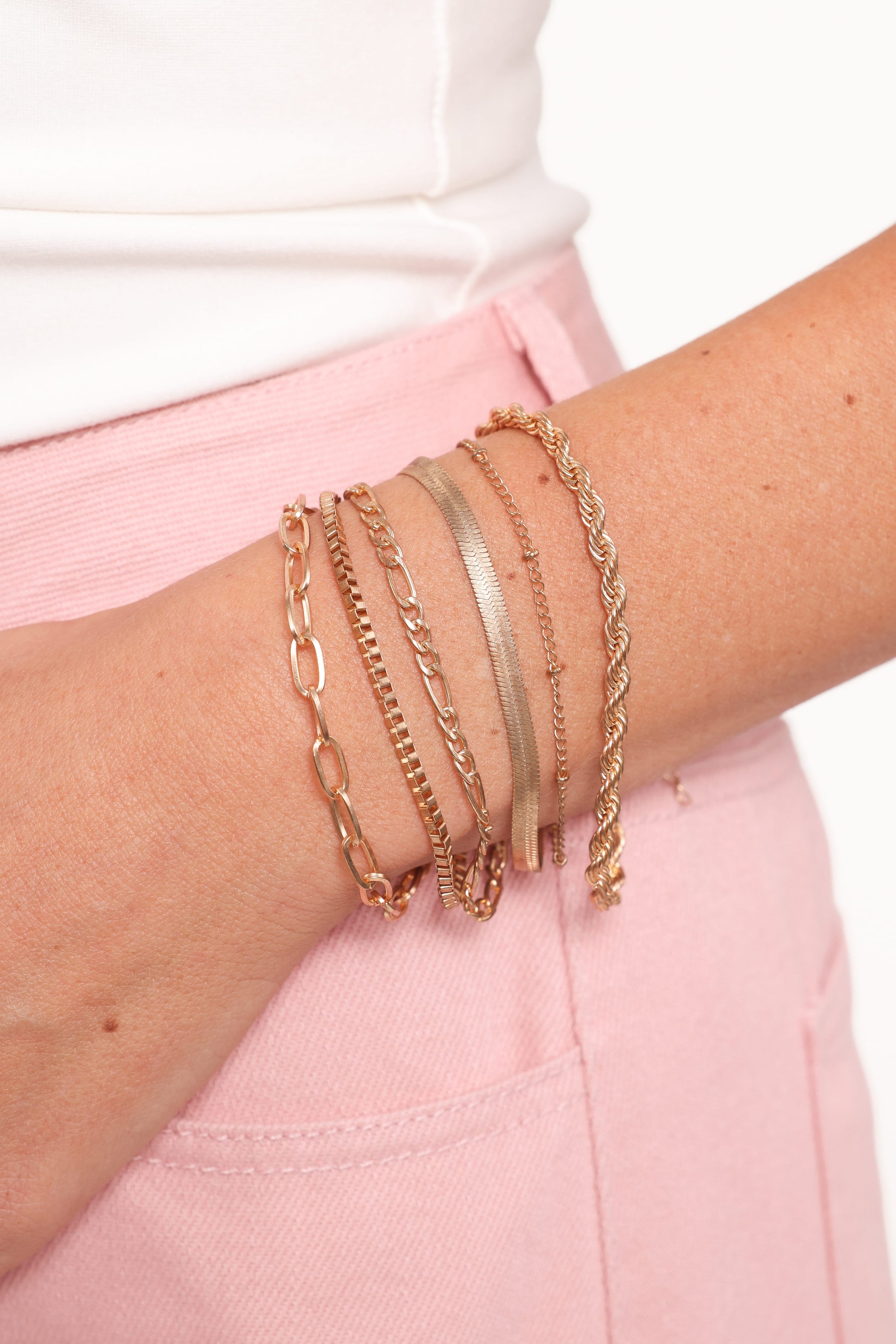 ACCESSORIES Brooklyn Bracelet Set - Gold