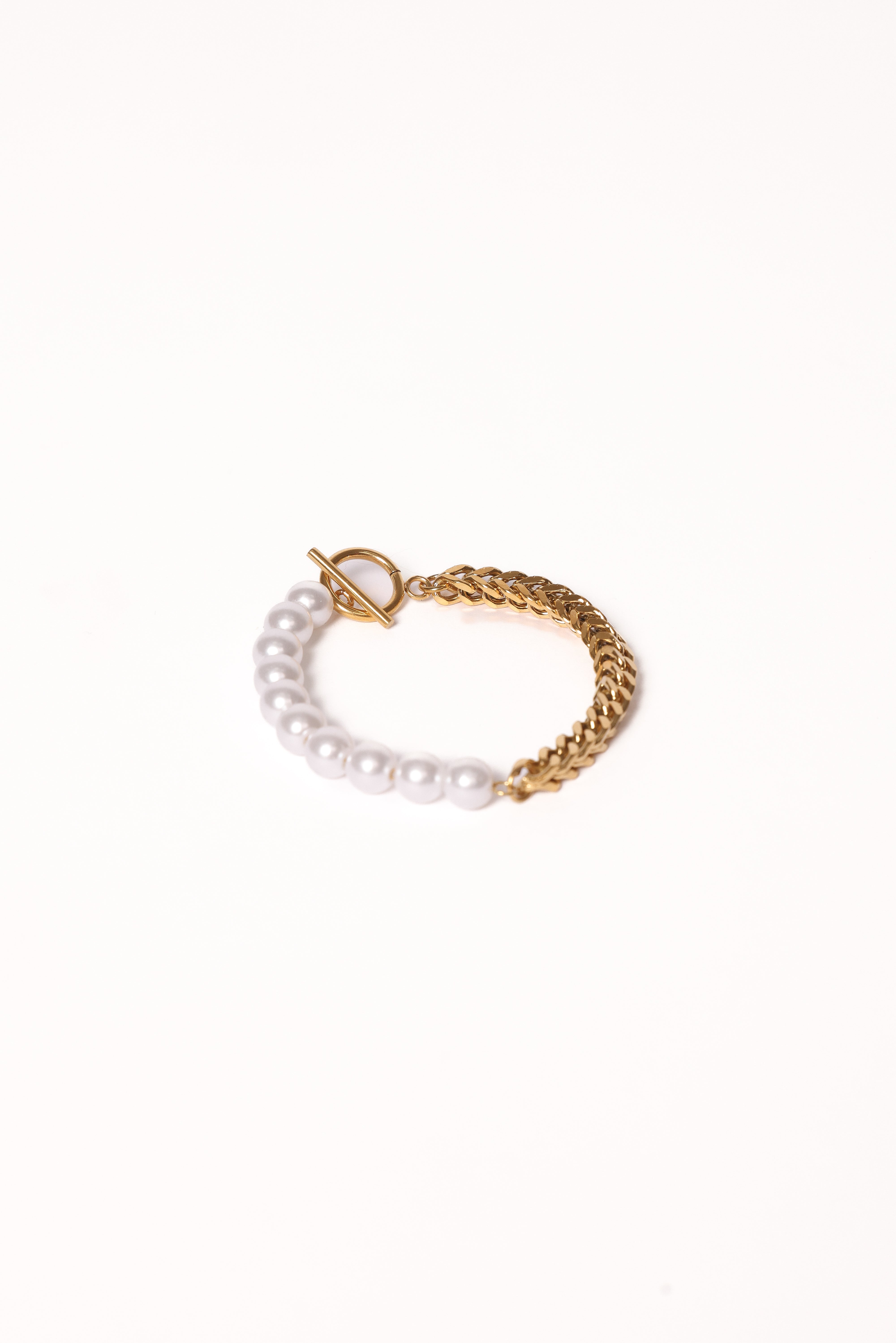 ACCESSORIES Cascais Bracelet - Gold/Pearl
